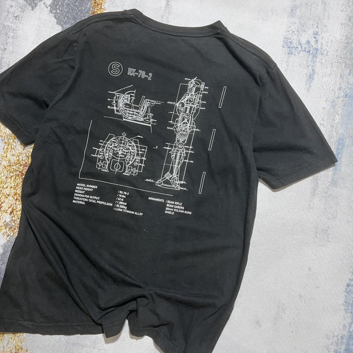 Anime GUNDAM ANIMA TEE Size US L / EU 52-54 / 3 - 6 Thumbnail