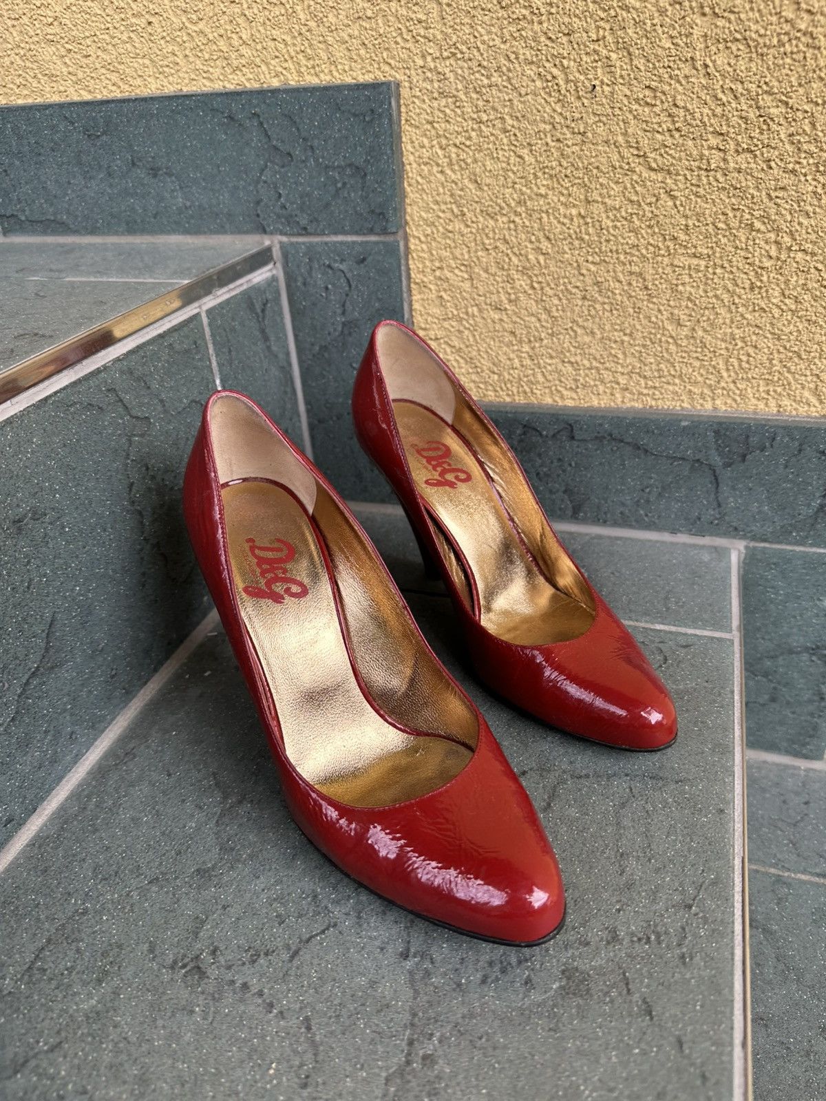 Dolce & Gabbana Dolce Gabbana Vintage Heels Luxury Shoes DG 36 Made In Italy Size US 6 / IT 36 - 3 Thumbnail