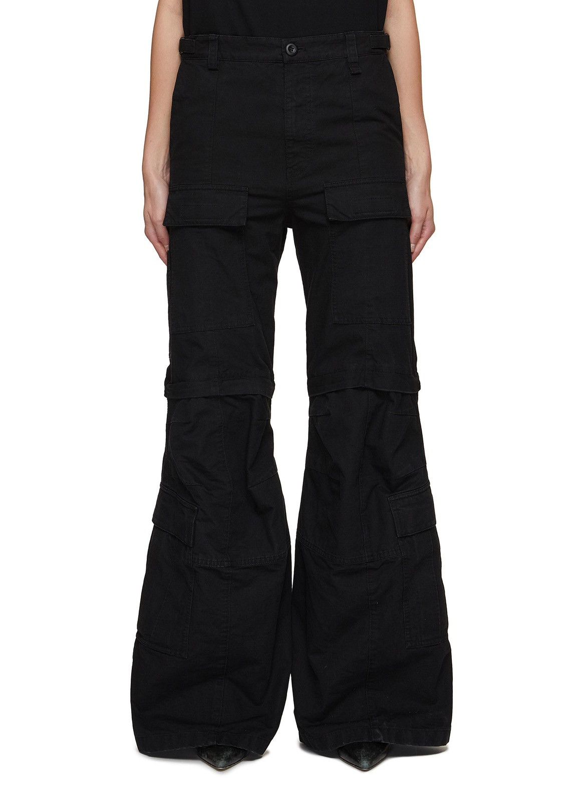Balenciaga Balenciaga Fall23 Flared Cargo Pants Size US 32 / EU 48 - 10 Thumbnail