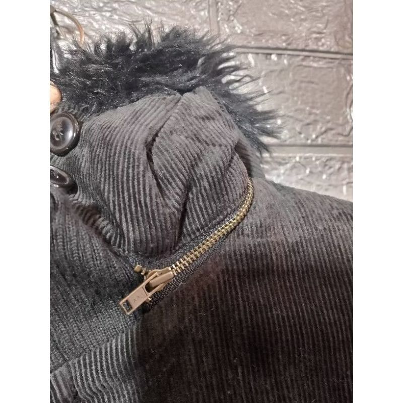 If Six Was Nine × Japanese Brand × Le Grande Bleu (L.G.B.) japanese hoodie fur corduroy ifsixwasnine lgb style Size US M / EU 48-50 / 2 - 5 Thumbnail