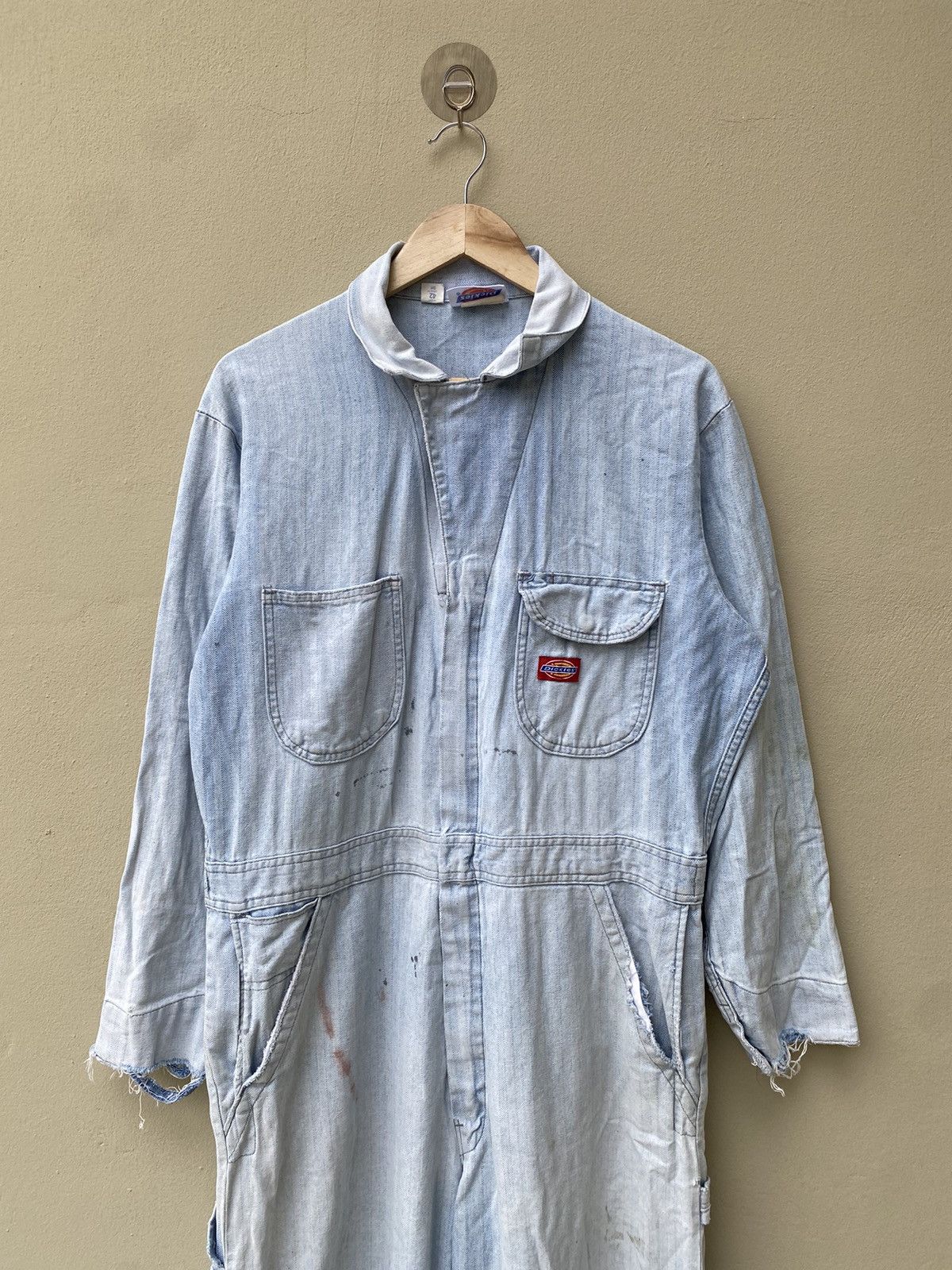 Dickies × Vintage RARE VINTAGE DICKIES OVERALLS WORKERS DISTRESSED Size US 42 / EU 58 - 4 Thumbnail