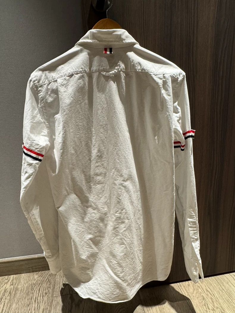 Thom Browne Thom Browne Classic long-sleeved shirt Size US L / EU 52-54 / 3 - 2 Thumbnail
