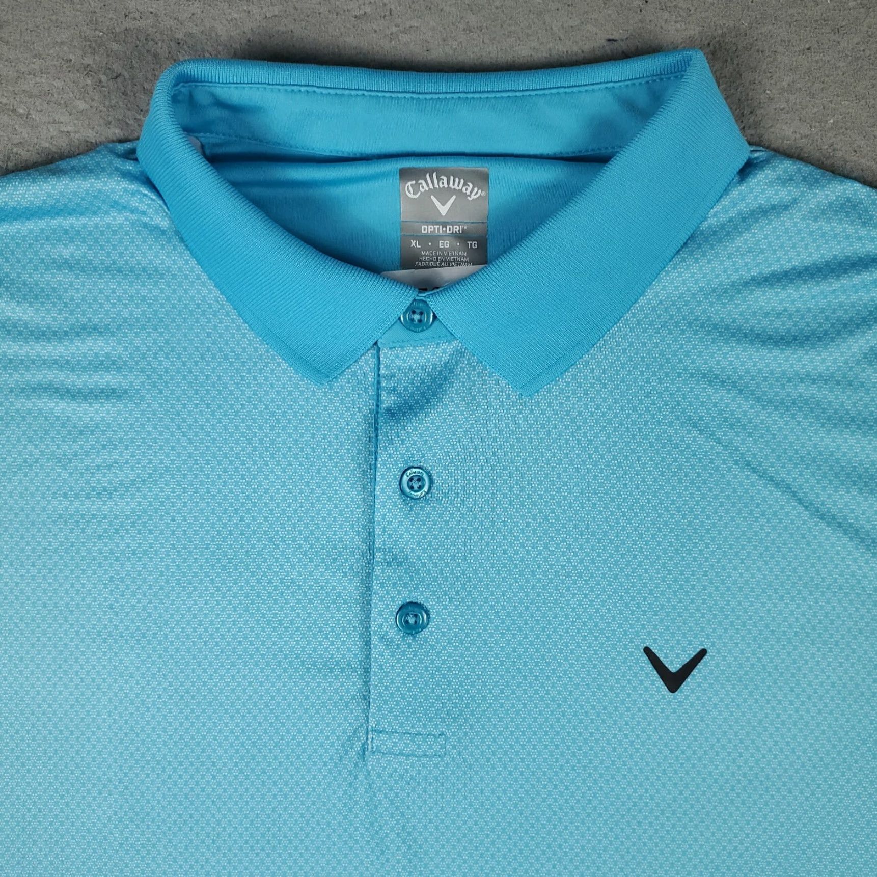 Callaway Callaway Polo Shirt Mens XL Blue Opti Dri Fit Golf Short Sleeve Polo Shirt Size US XL / EU 56 / 4 - 2 Thumbnail