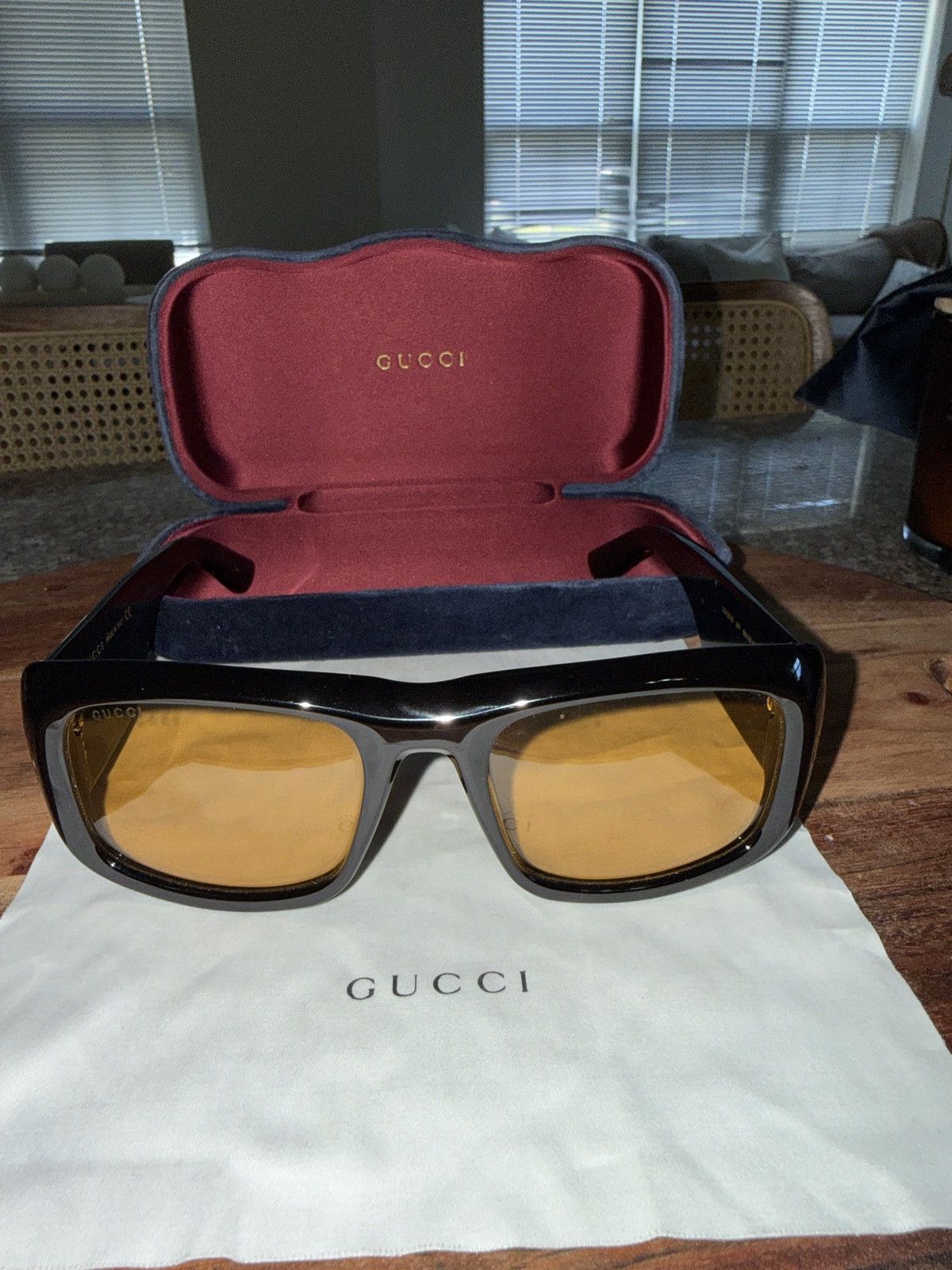 Gucci Gucci GG1215S 004 Sunglasses Black Frame Size ONE SIZE - 13 Thumbnail