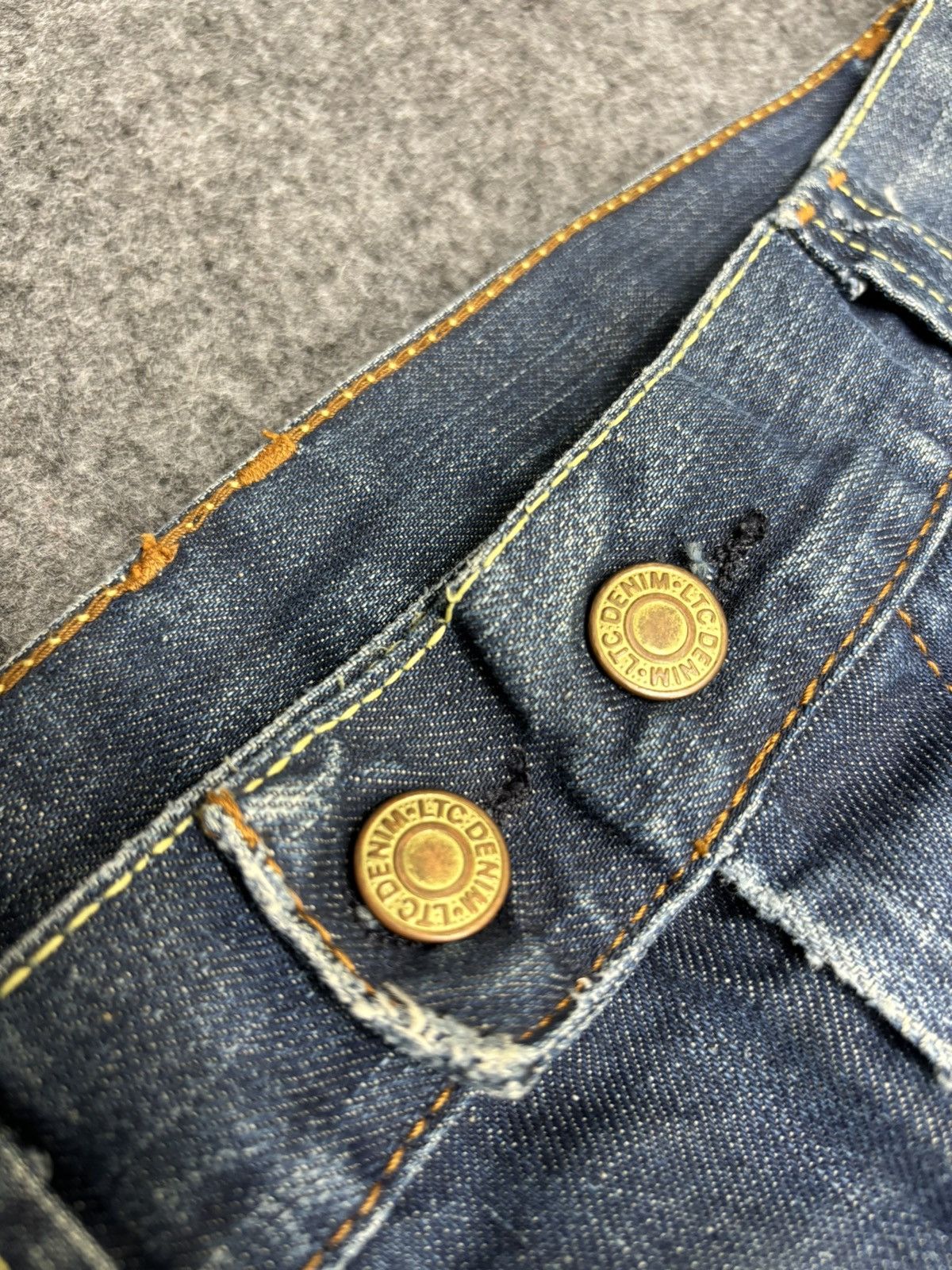 Japanese Brand 💥Patchwork💥Sick 90s Japan Rags Patchwork Recons Denim F470 Size US 36 / EU 52 - 20 Thumbnail