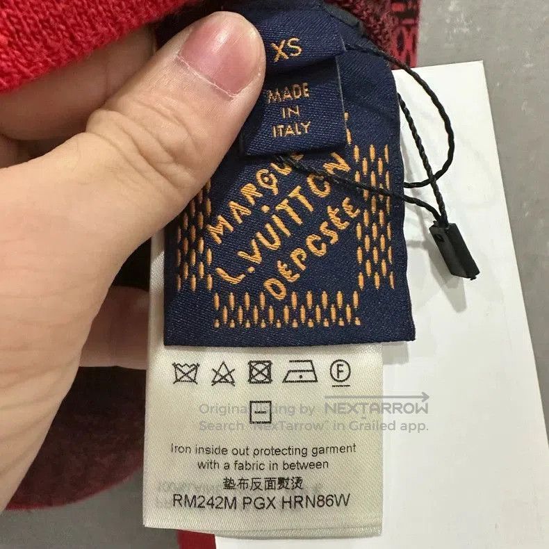 Louis Vuitton Louis Vuitton Logo Check Knit Sweater. Size US XS / EU 42 / 0 - 6 Thumbnail