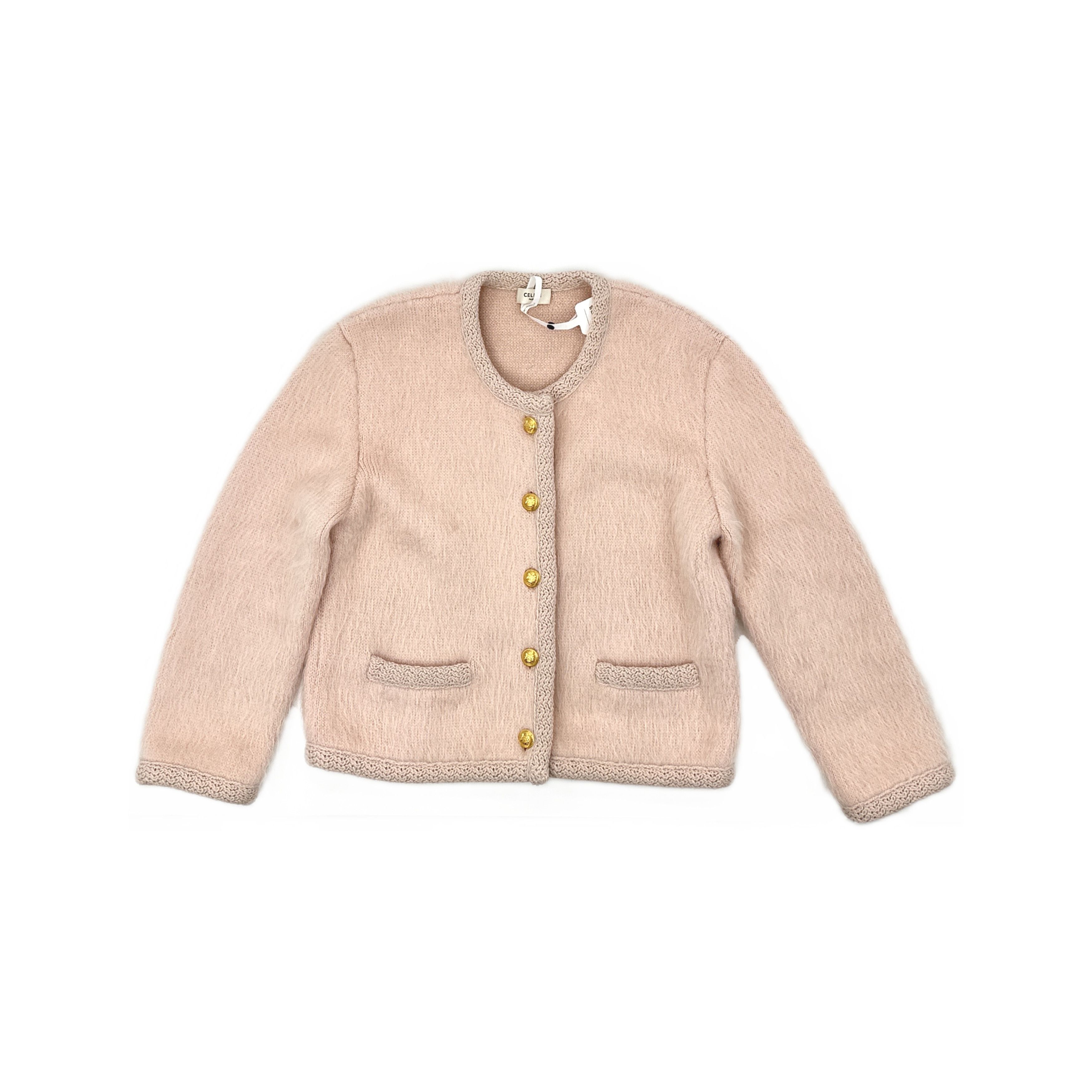 Celine Celine Mohair Blend Cardigan Size M Size M / US 6-8 / IT 42-44 - 1 Thumbnail