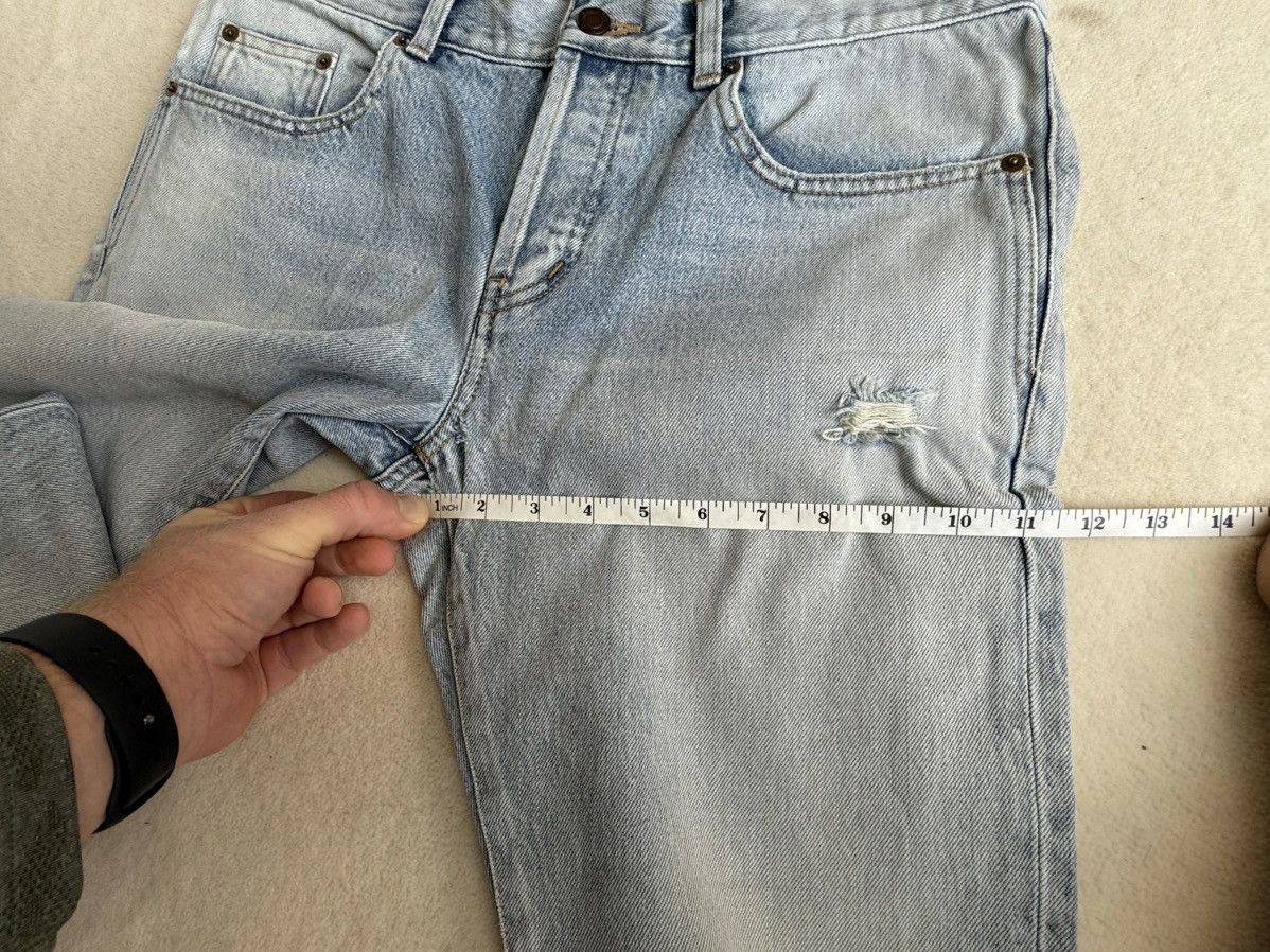 Saint Laurent Paris SS23 Saint Laurent distressed slim jeans Santa Monica 31 Size US 31 - 7 Thumbnail