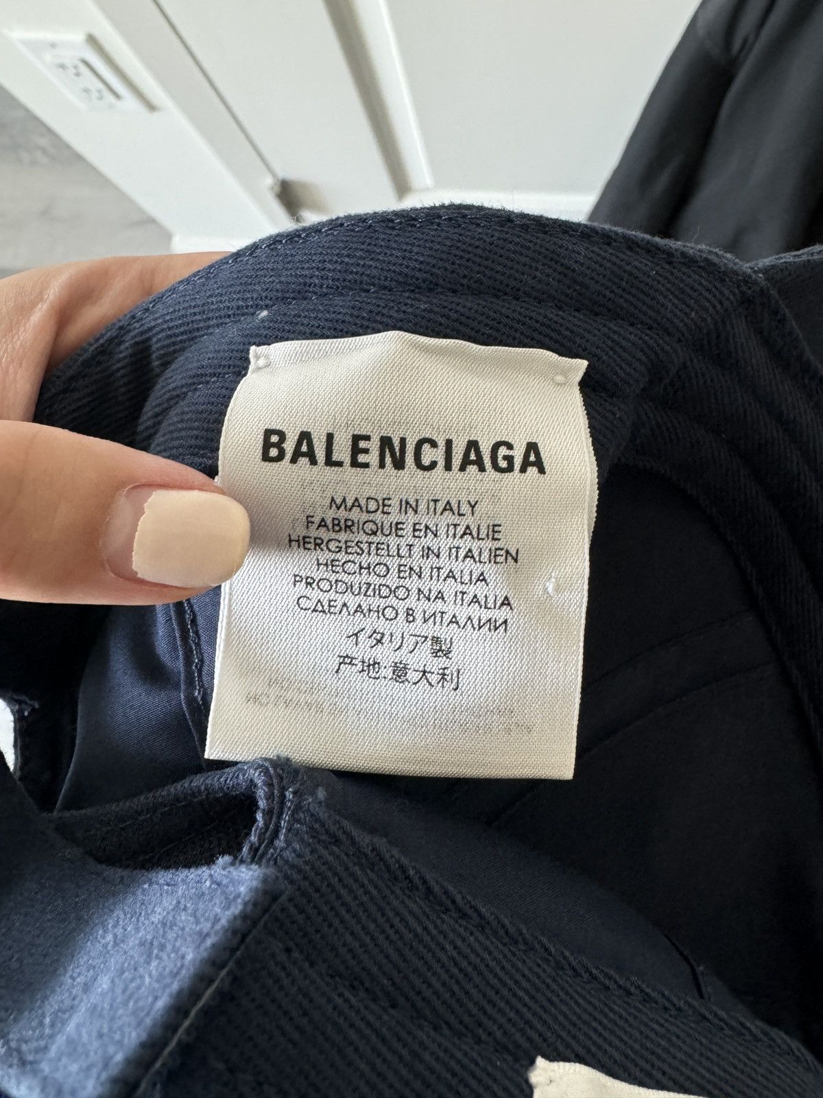 Balenciaga Balenciaga logo baseball cap Size ONE SIZE - 5 Thumbnail