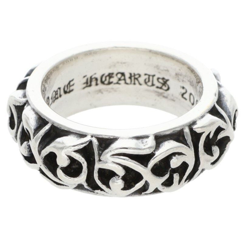 Chrome Hearts Chrome Hearts Eternity Vine Band Silver Ring Size ONE SIZE - 1 Thumbnail