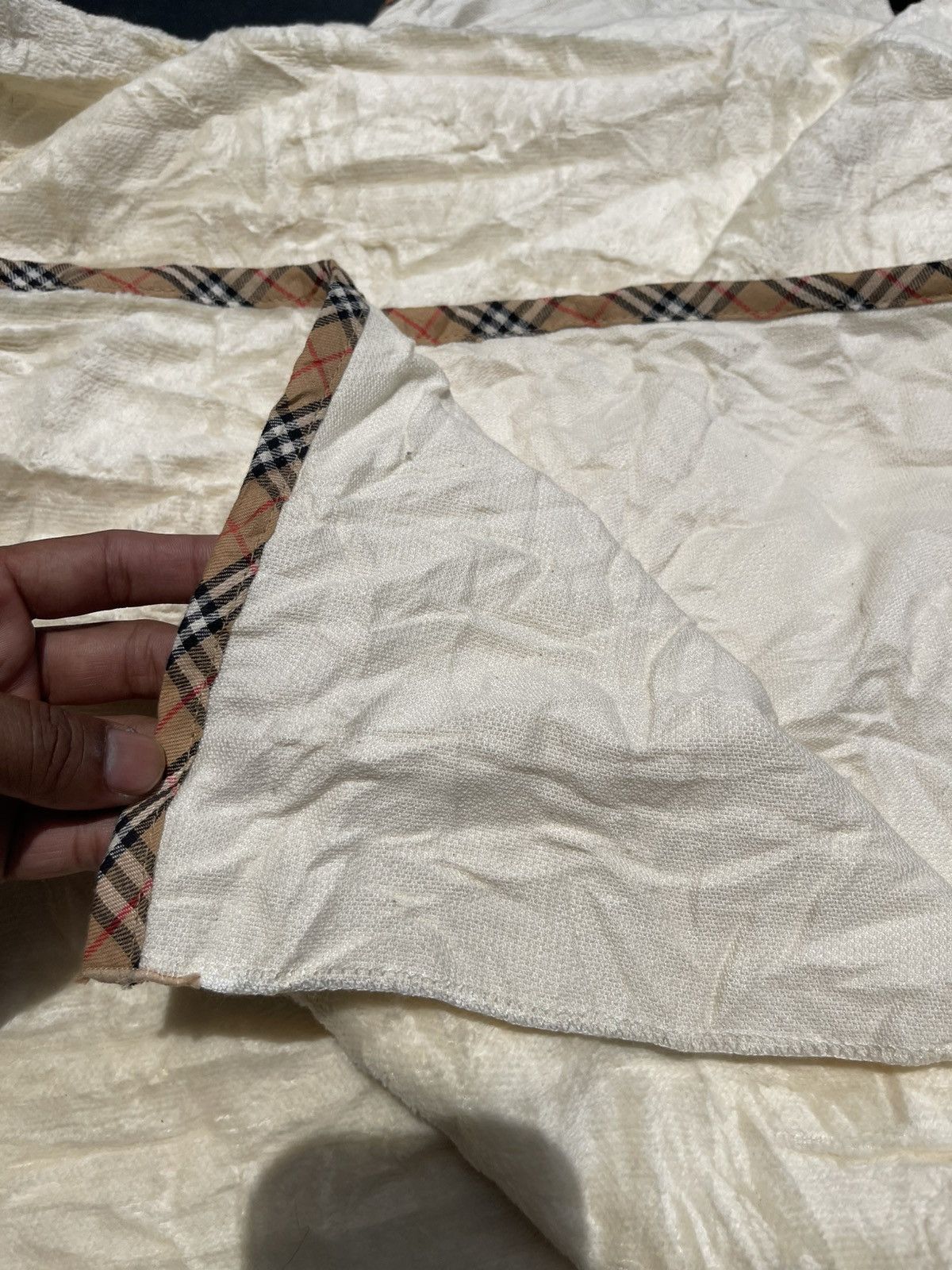 Burberry Vintage burberry super single blanket 140x240cm Size ONE SIZE - 4 Thumbnail