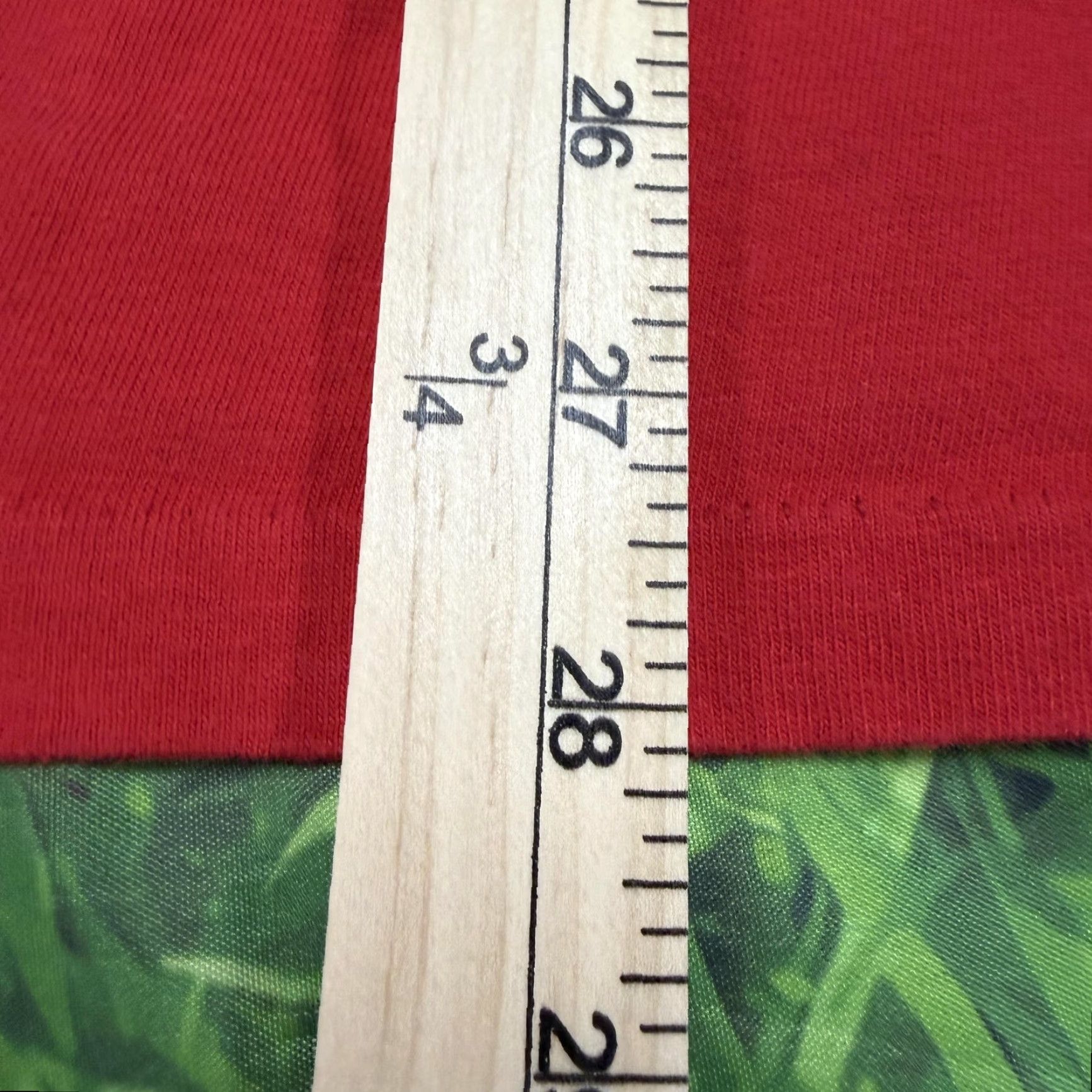 Hanes VINTAGE USA Shirt Mens XL Red Hanes Beefy-T 12 Sleeve Applique Graphic Patriotic Tee Size US XL / EU 56 / 4 - 8 Thumbnail