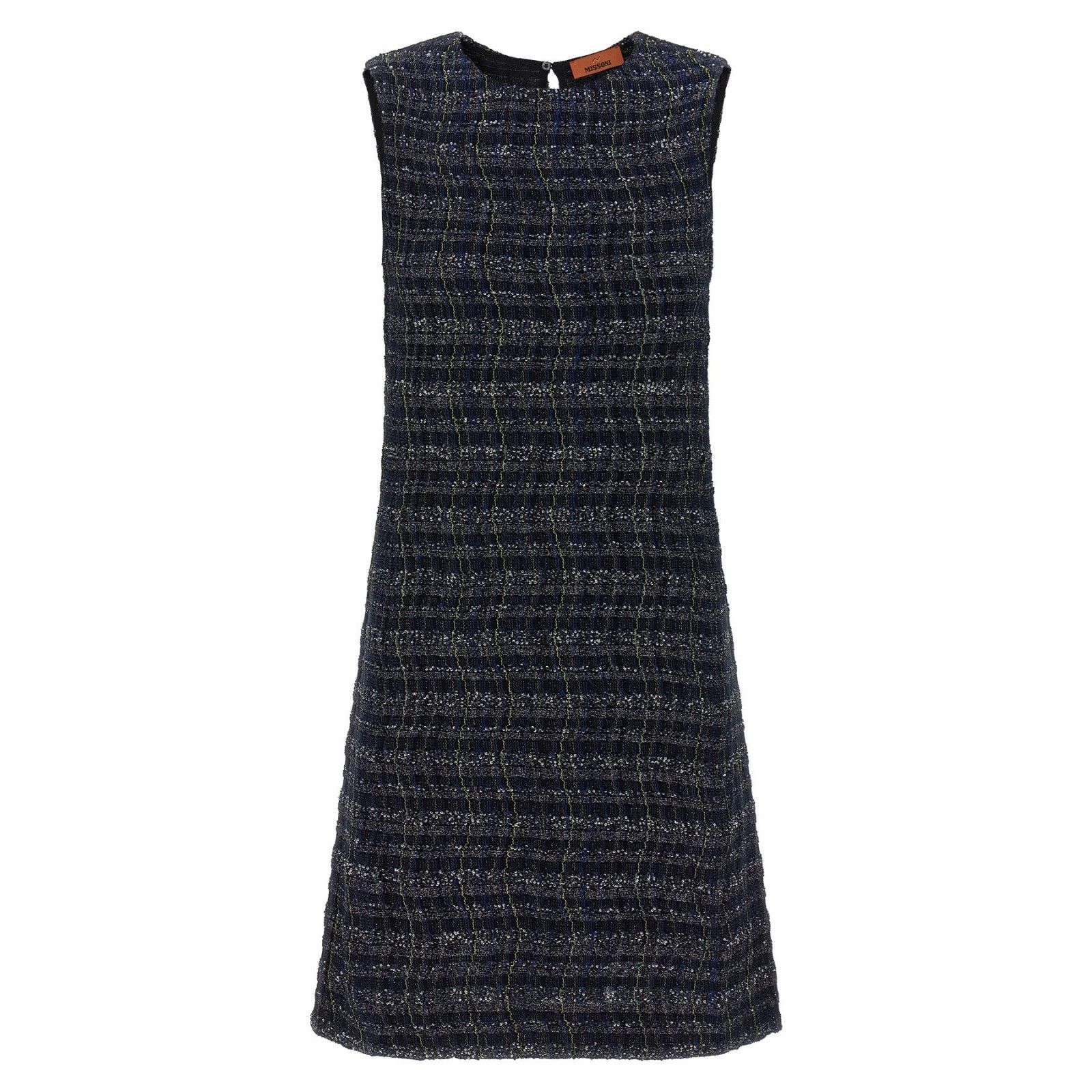 MISSONI Multicolor Check Dress New (Women's size:IT 46;)