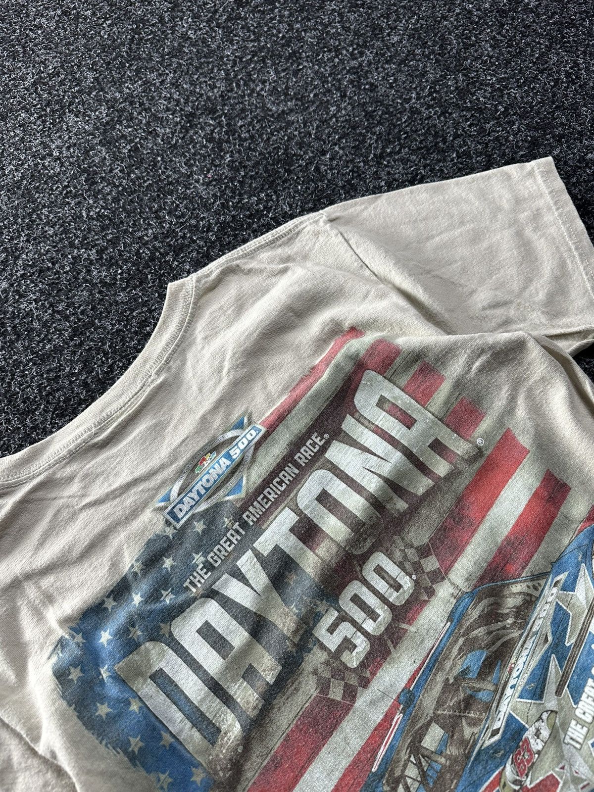 Other 🚨USA DAYTONA 500 AMERICAN RACE HASE VINTAGE TEE BIG LOGO Size US S / EU 44-46 / 1 - 4 Thumbnail