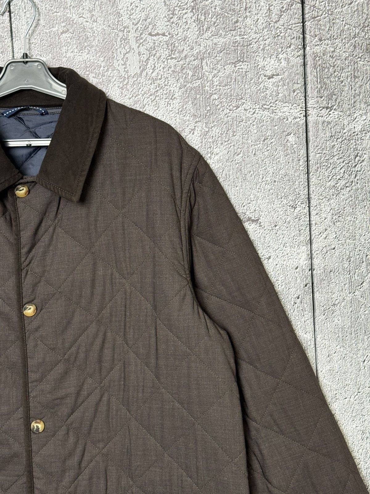 Loro Piana Waterville Hautop Loro Piana Zelander Wool Quilted Jacket Size US M / EU 48-50 / 2 - 5 Thumbnail