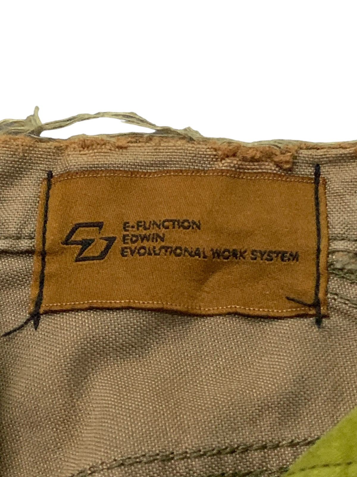 Edwin × Junya Watanabe LGB Style Edwin E Function Flared Multi Pocket Cargo Pants Size US 30 / EU 46 - 18 Thumbnail