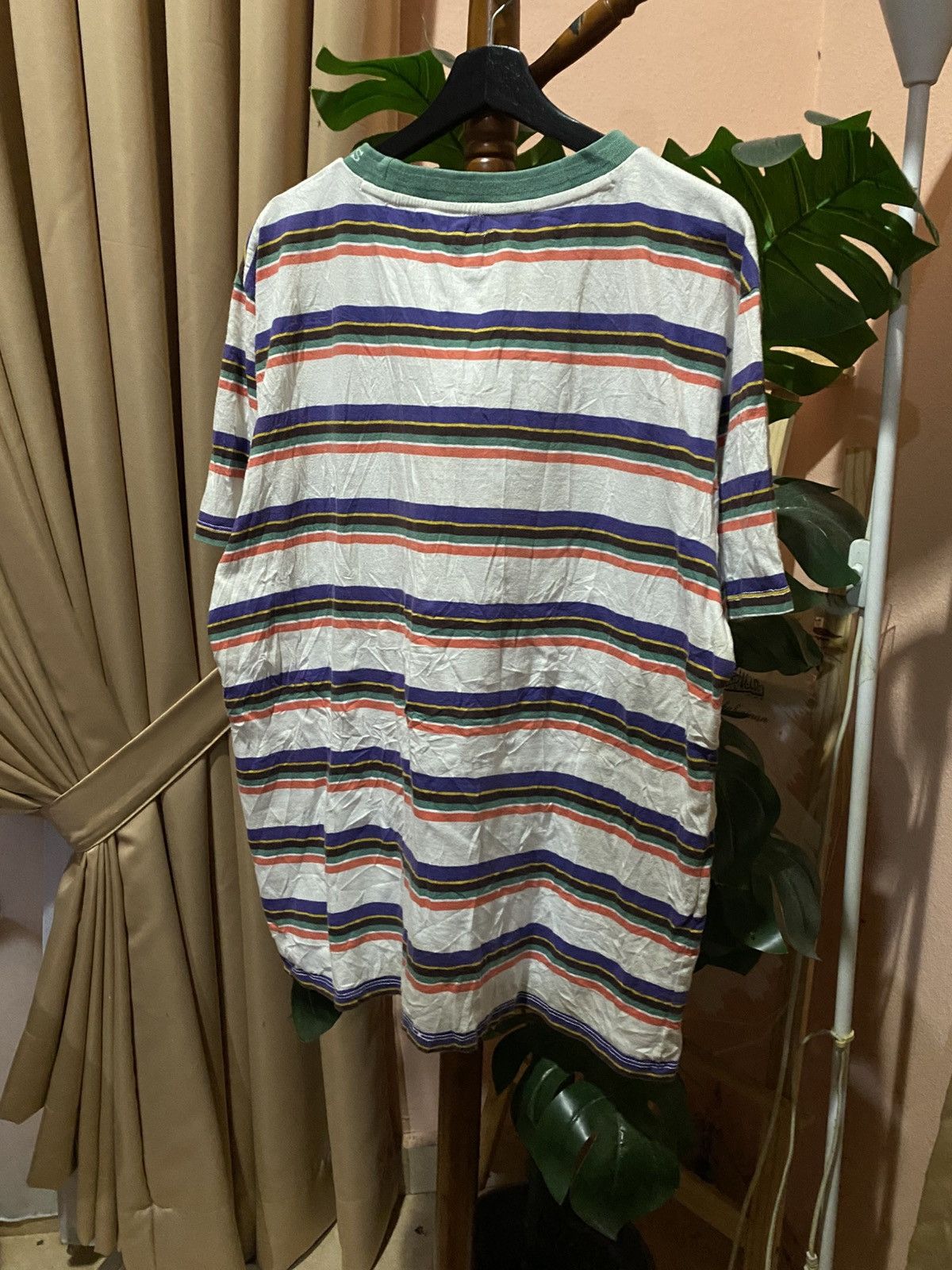 Guess Guess Los Angeles Striped Logo T-Shirt – 90s Retro-Inspired Size US XL / EU 56 / 4 - 11 Thumbnail
