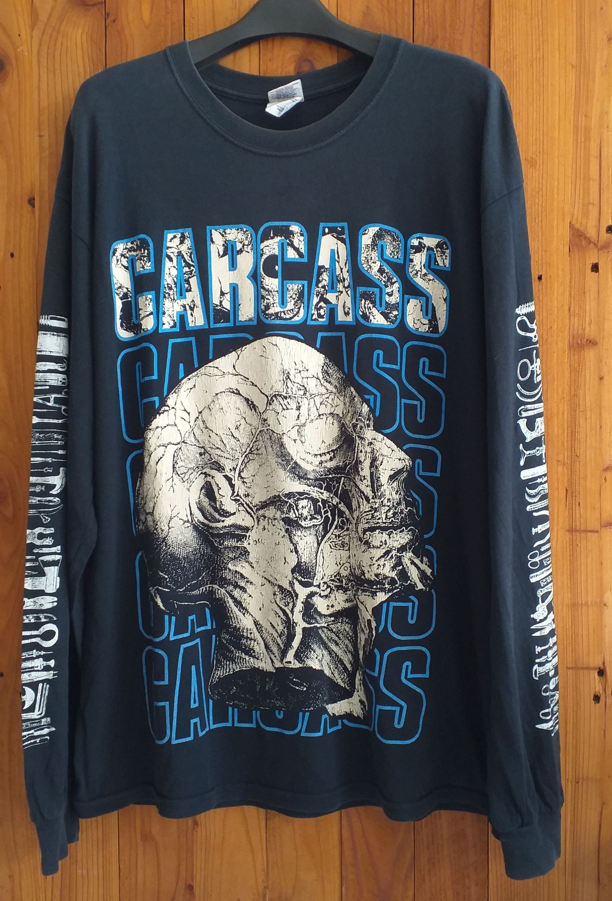 Band Tees Vintage Carcass Long Sleeve 2009 Y2K T shirt Size US L / EU 52-54 / 3 - 1 Thumbnail