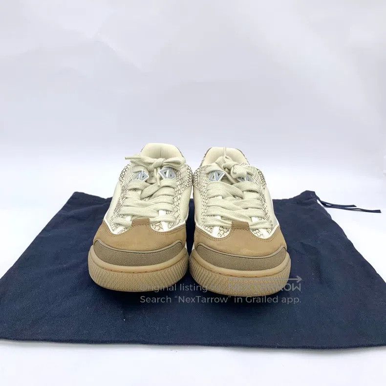 Dior Dior Colour-blocked snake pattern lacing casual board shoe Size US 11 / EU 44 - 8 Thumbnail