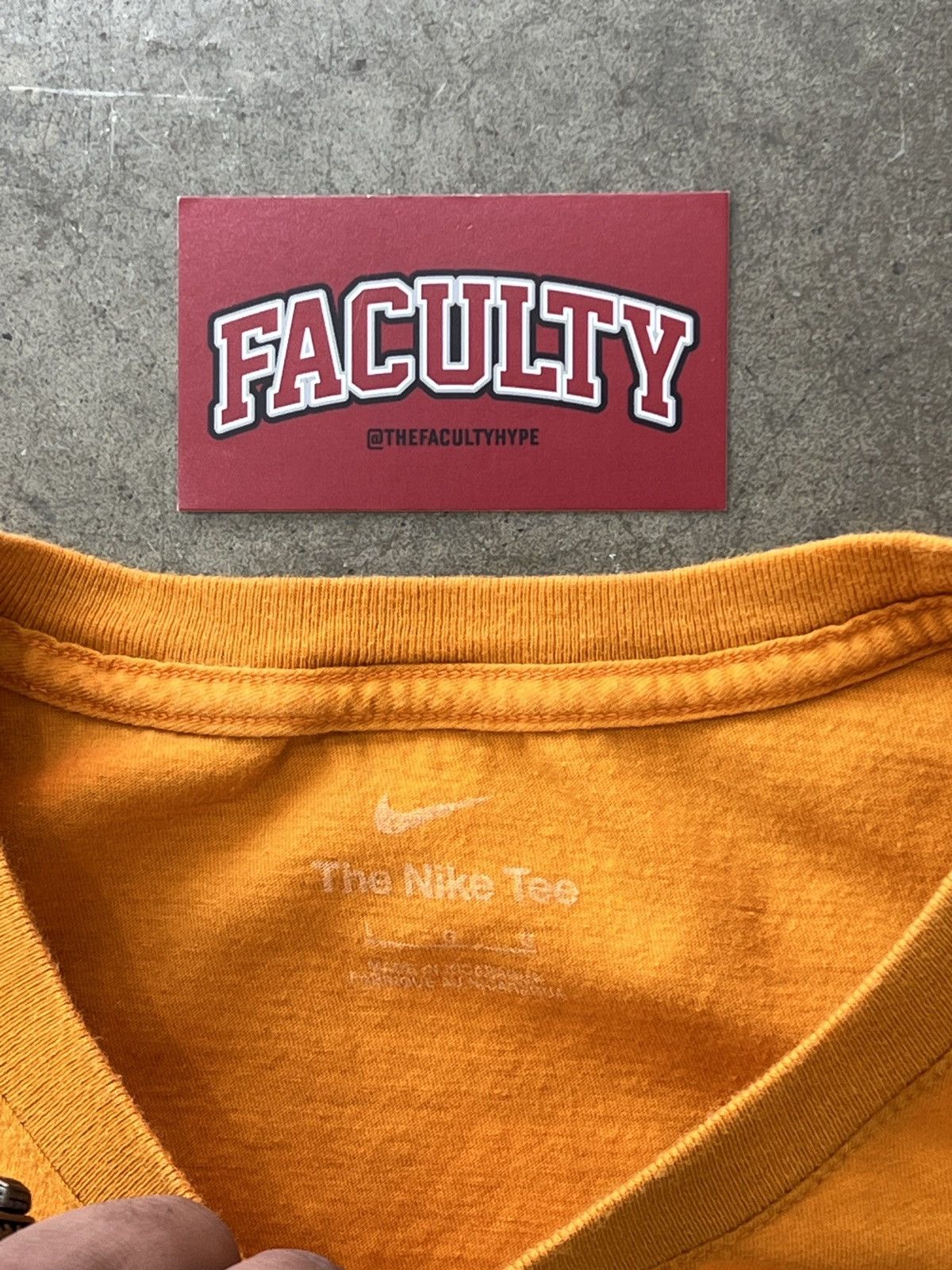 Nike Nike San Francisco Giants Orange Swoosh Tee Large Size US L / EU 52-54 / 3 - 3 Thumbnail