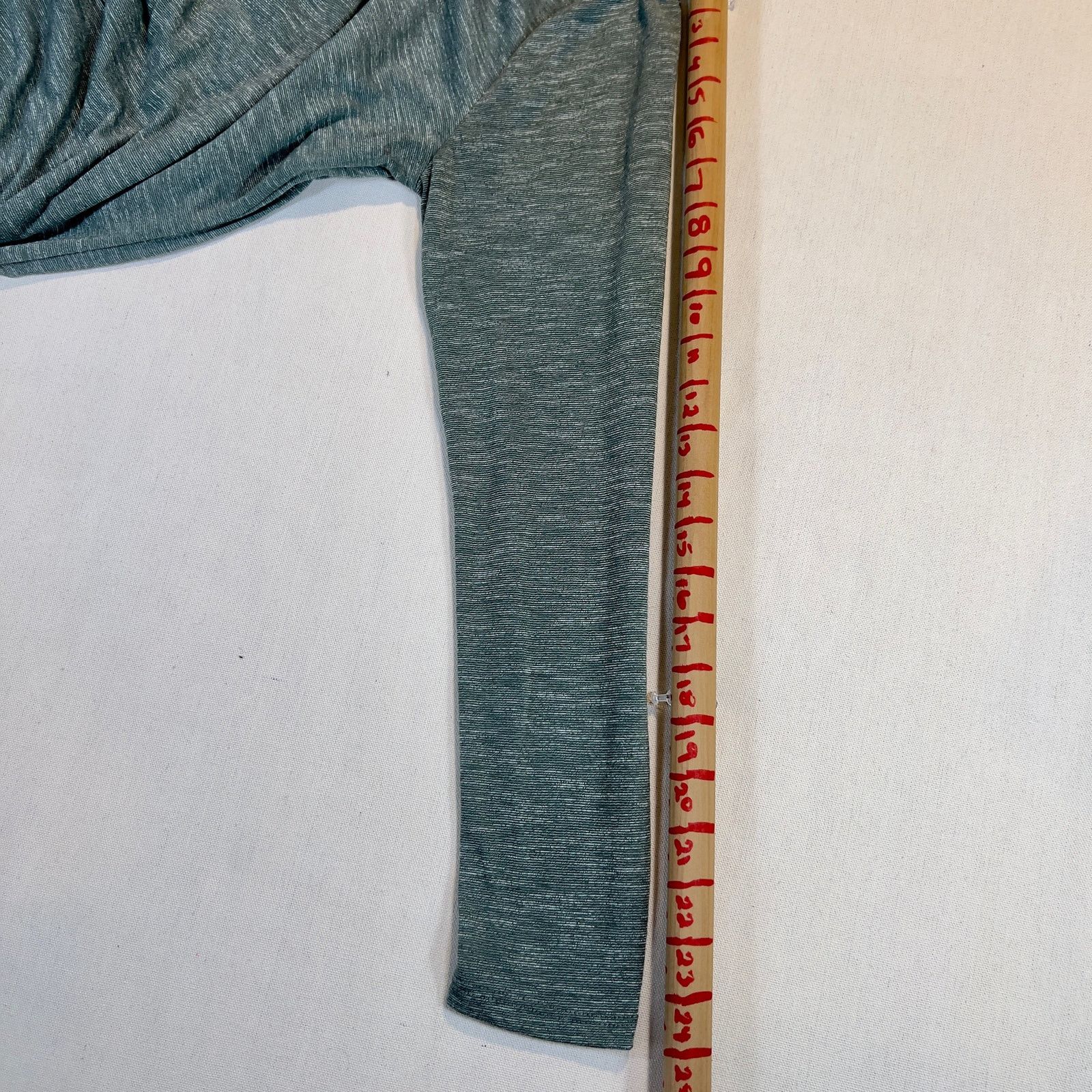 Other RBX Long Sleeve Racerback Workout Shirt Heathered Green Med Size M / US 6-8 / IT 42-44 - 7 Thumbnail
