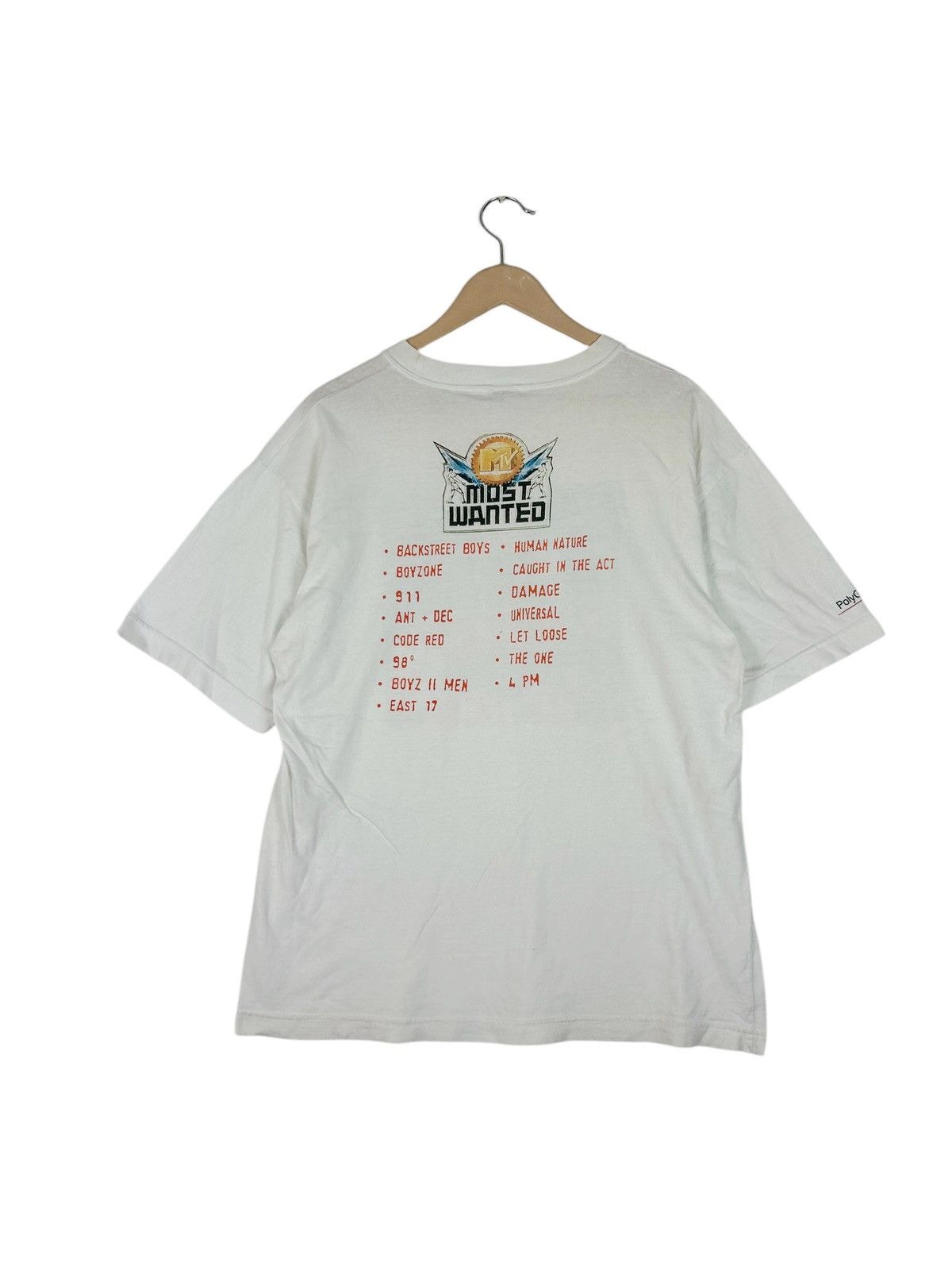 Band Tees × Vintage Vintage 90s MTV Most Wanted Boys Compilation Album/ Boy Band Size US L / EU 52-54 / 3 - 2 Thumbnail