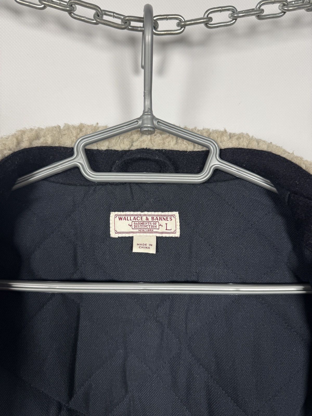 Wallace & Barnes Wallace Barnes Wool Bomber Jacket Sherpa Collar Warm Size L Size US L / EU 52-54 / 3 - 8 Thumbnail
