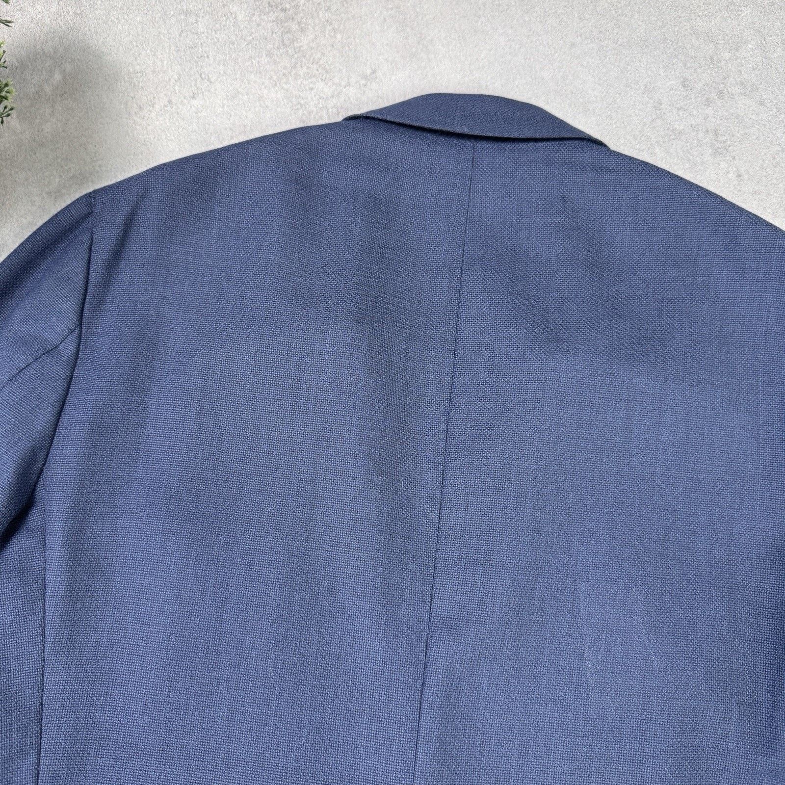 Suitsupply SUITSUPPLY HAVANA HL Wool Men's Blue Blazer Jacket Size 54 Size 44R - 21 Thumbnail
