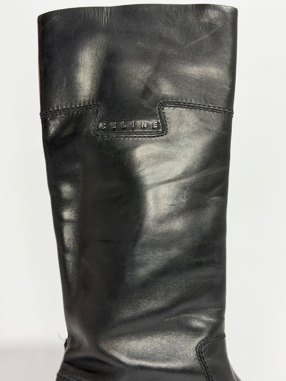 Celine Celine Leather riding boots 37 EU Size US 7 / IT 37 - 5 Thumbnail