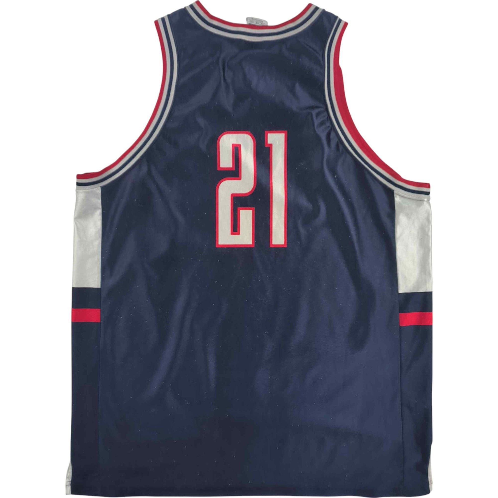 Nike Connecticut Huskies Nike #21 basketball jersey size XXL Size US XXL / EU 58 / 5 - 2 Thumbnail