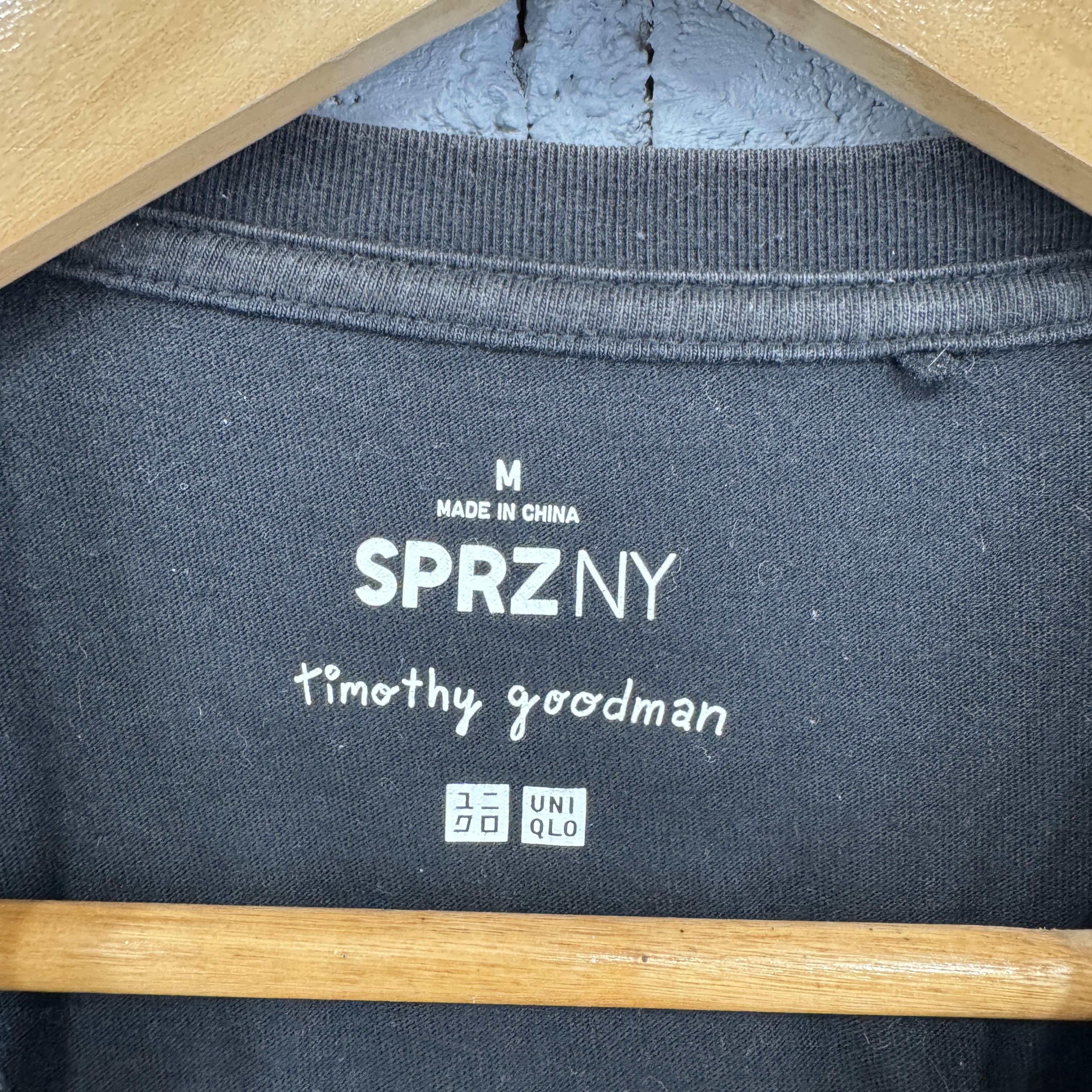Uniqlo Uniqlo x Timothy Goodman SPRZ NY Sunfaded Tshirt Size US M / EU 48-50 / 2 - 4 Thumbnail