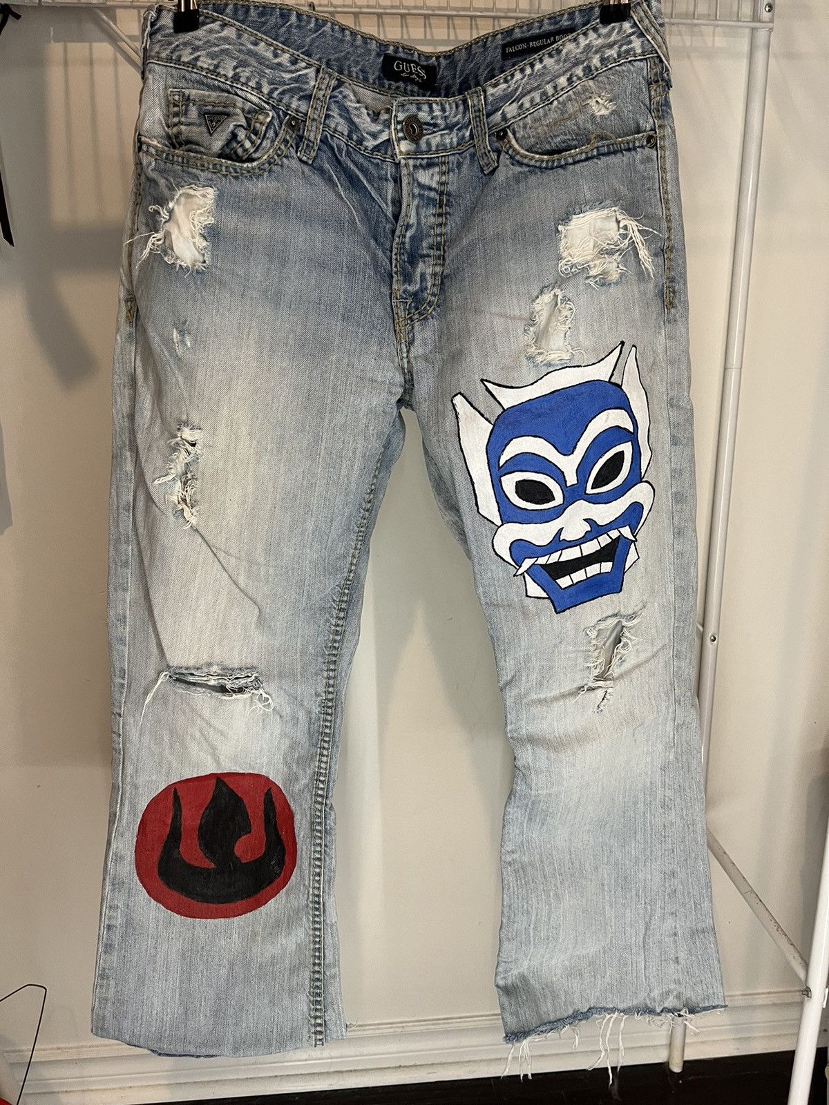 Guess Custom avatar guess jeans Size US 34 / EU 50 - 1 Thumbnail