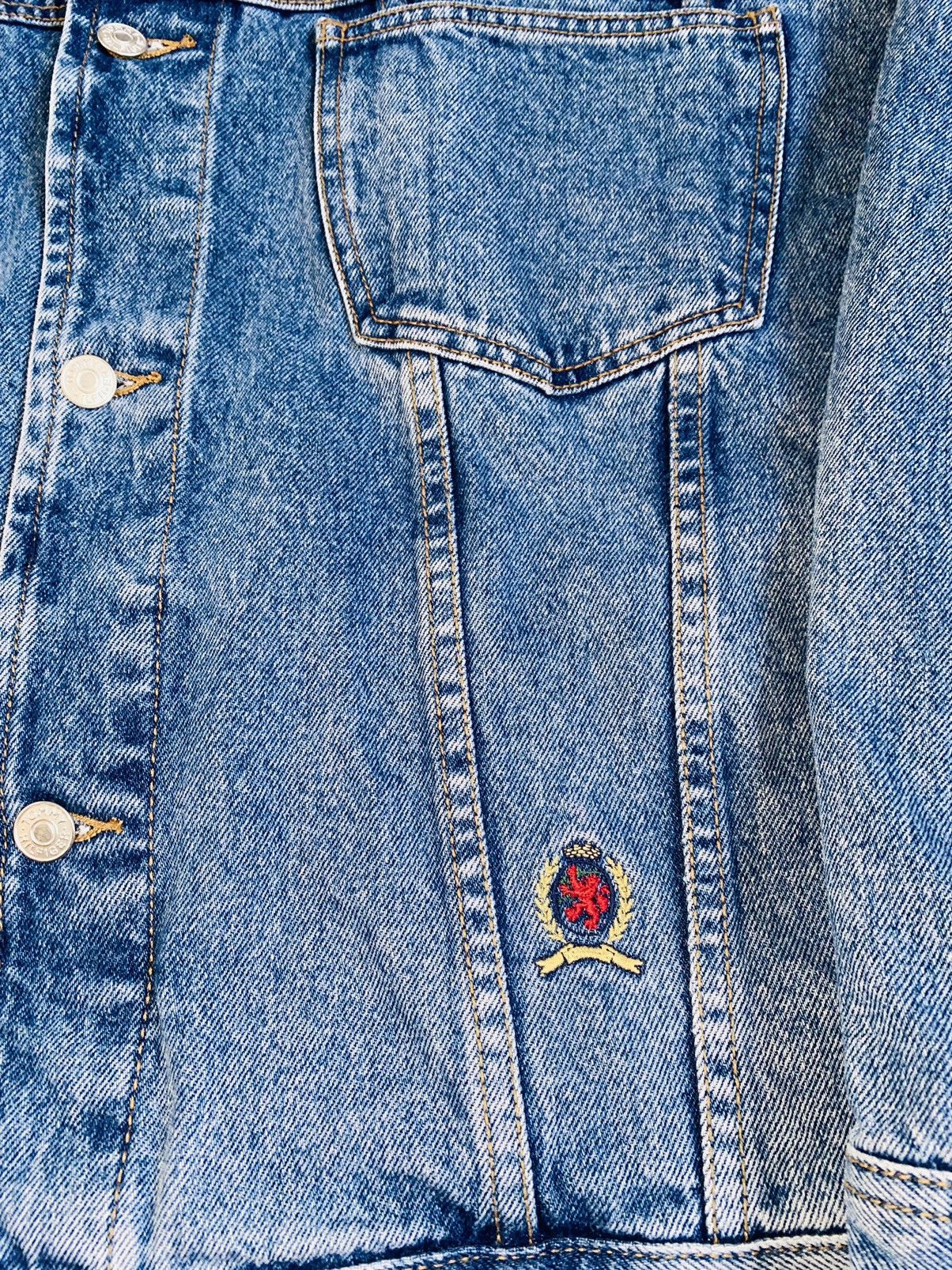 Kith × Tommy Hilfiger Very Rare Vintage Denim Jacket Kith Timberland Size US XXL / EU 58 / 5 - 3 Thumbnail