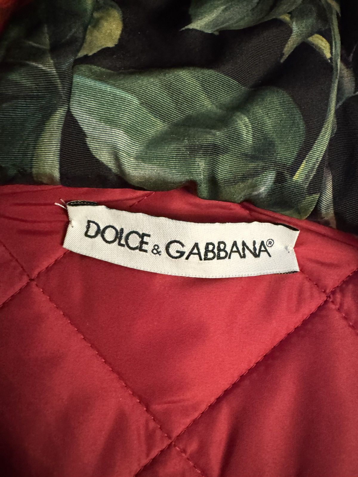 Dolce & Gabbana Dolce & Gabanna rose-print cotton jacket Size S / US 4 / IT 40 - 2 Thumbnail