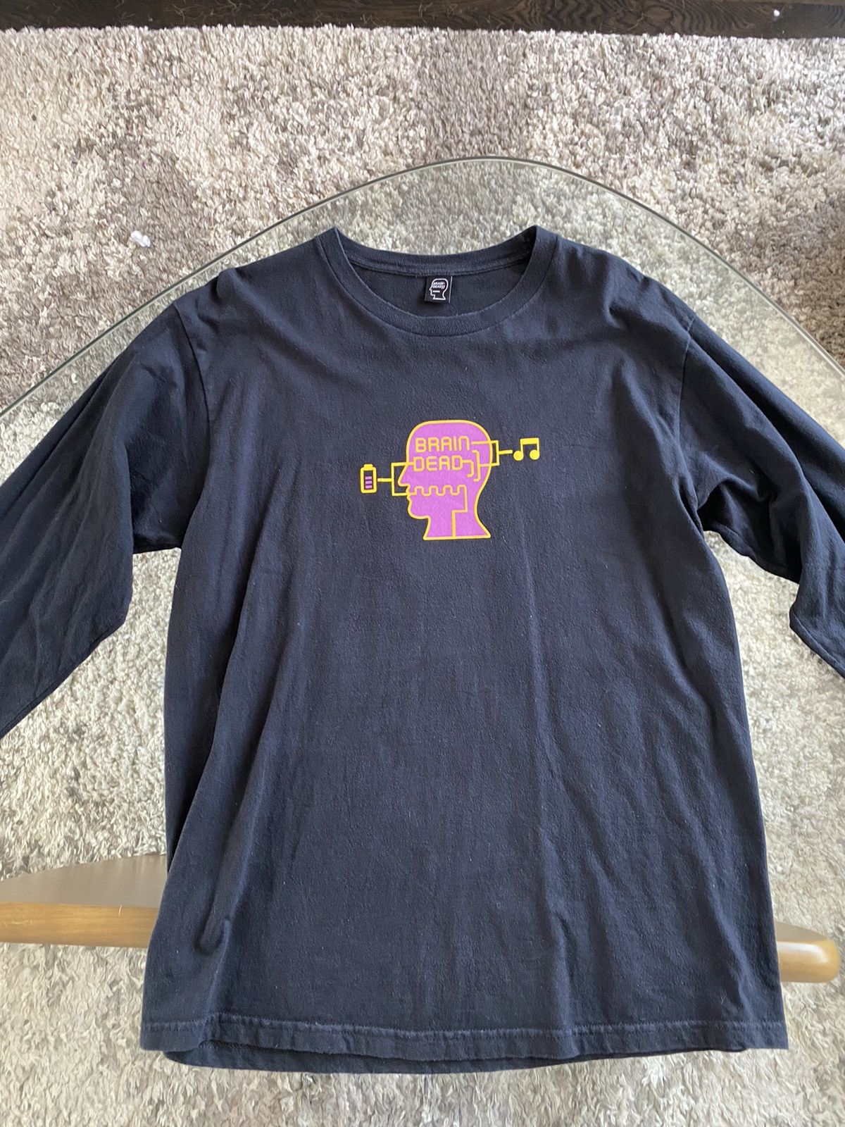 Brain Dead Brain Dead x Moon B - Long Sleeve T-Shirt Size US L / EU 52-54 / 3 - 1 Thumbnail