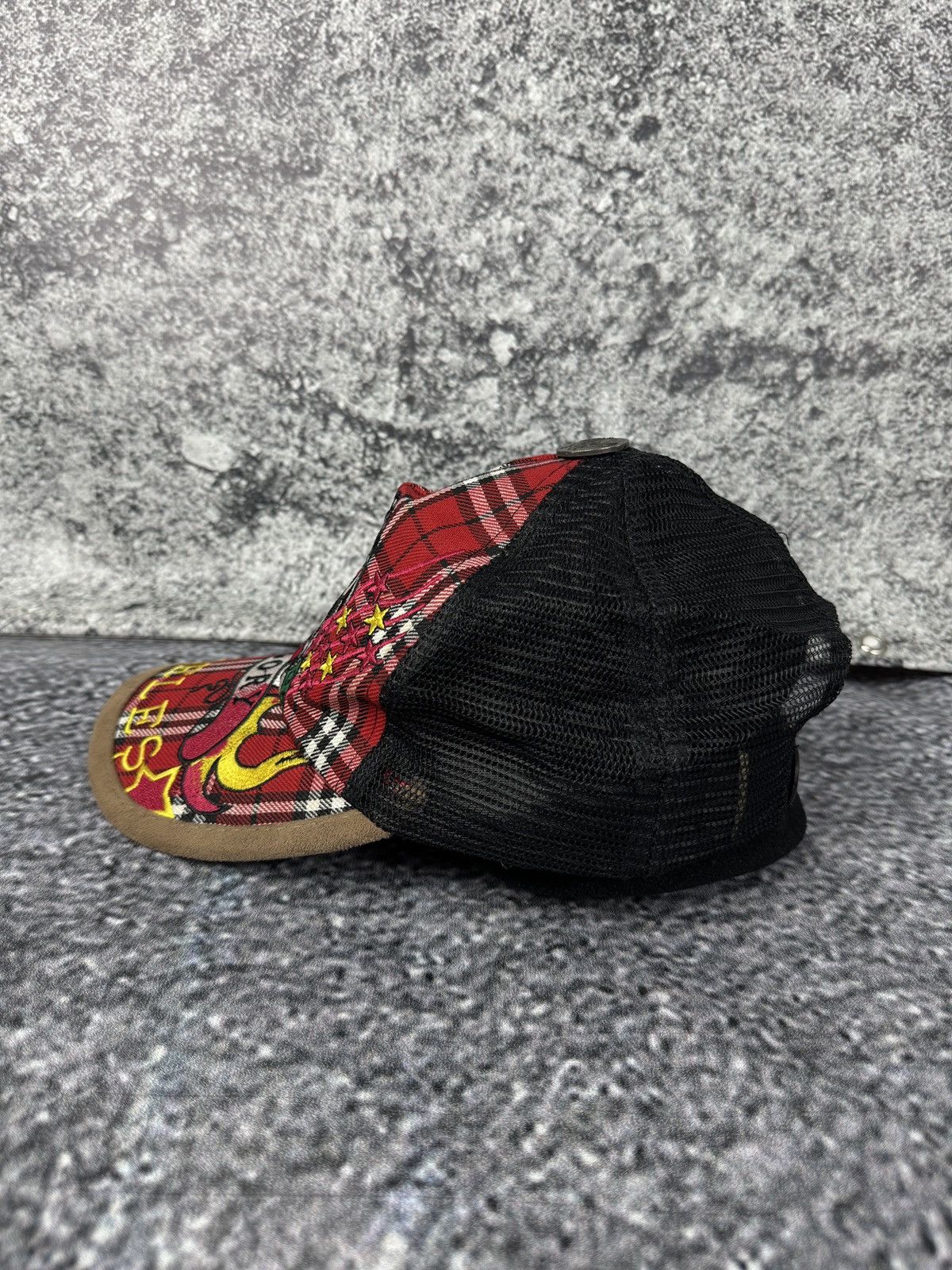 Ed Hardy Ed Hardy by Christian Audigier Cap Death Or Glory Y2K Size ONE SIZE - 5 Thumbnail