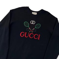Gucci tennis crewneck hot sale