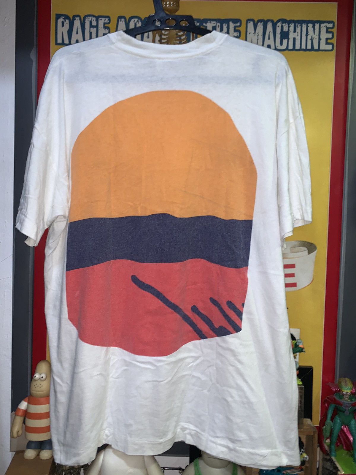 Vintage Vintage REPSOL “Logo Pocket” Racing Single Stitch Tee Size US XL / EU 56 / 4 - 5 Thumbnail