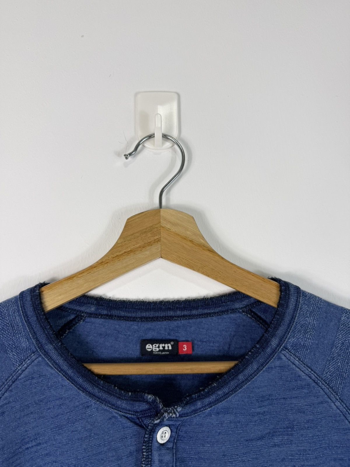 GRN GRN Japan Denim Tee Size US L / EU 52-54 / 3 - 3 Thumbnail