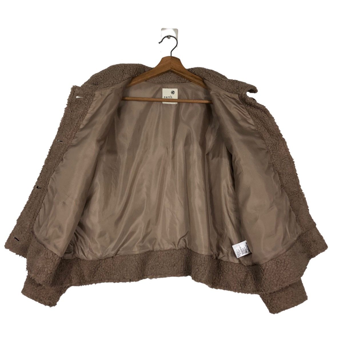 Issey Miyake 🔥Cropped Fleece Jacket Double Pocket Earth Music & Ecology Size US M / EU 48-50 / 2 - 13 Thumbnail