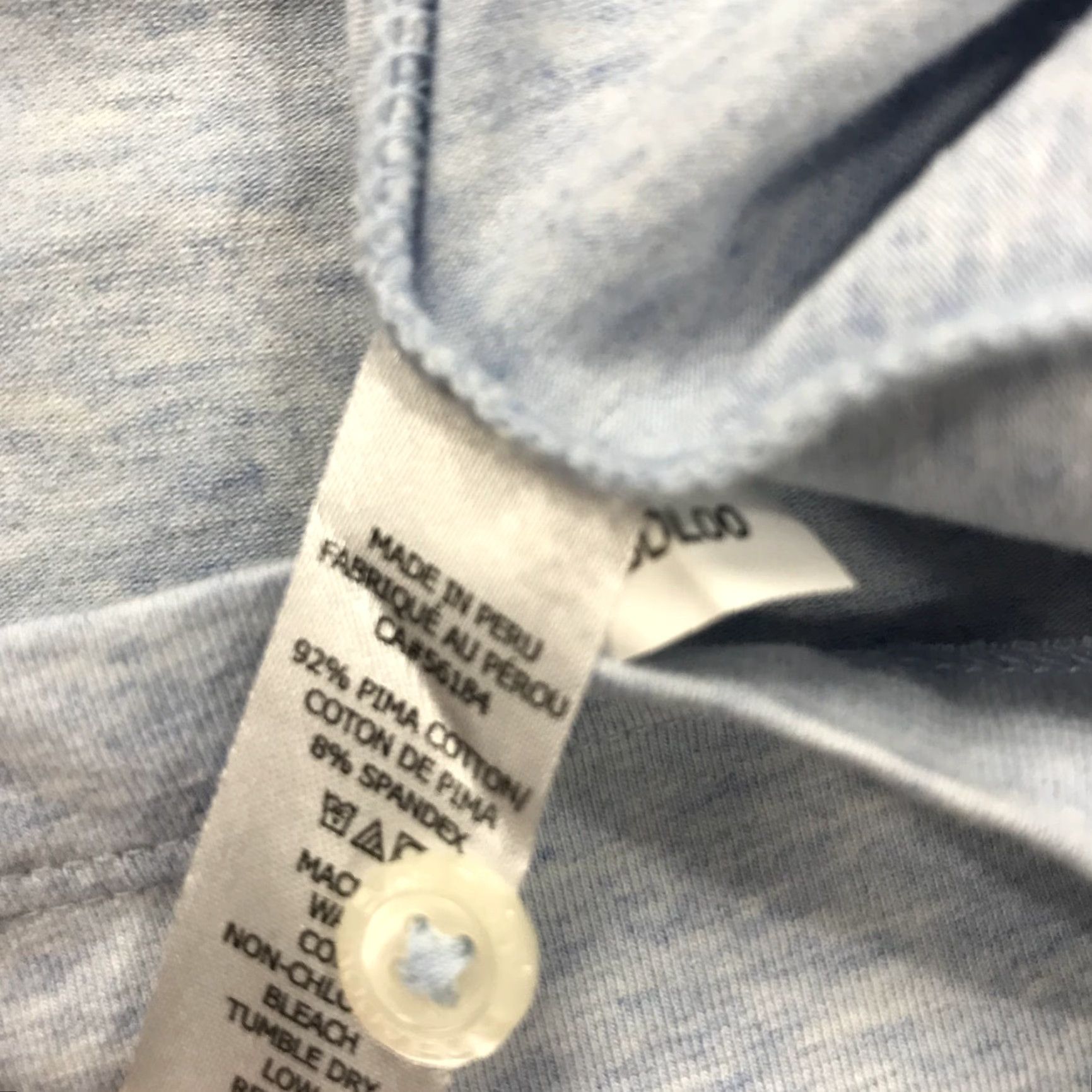 Vintage B. Draddy Polo Shirt Mens XL Blue Cotton Blend Long Sleeve Golf Shirt Size US XL / EU 56 / 4 - 6 Thumbnail