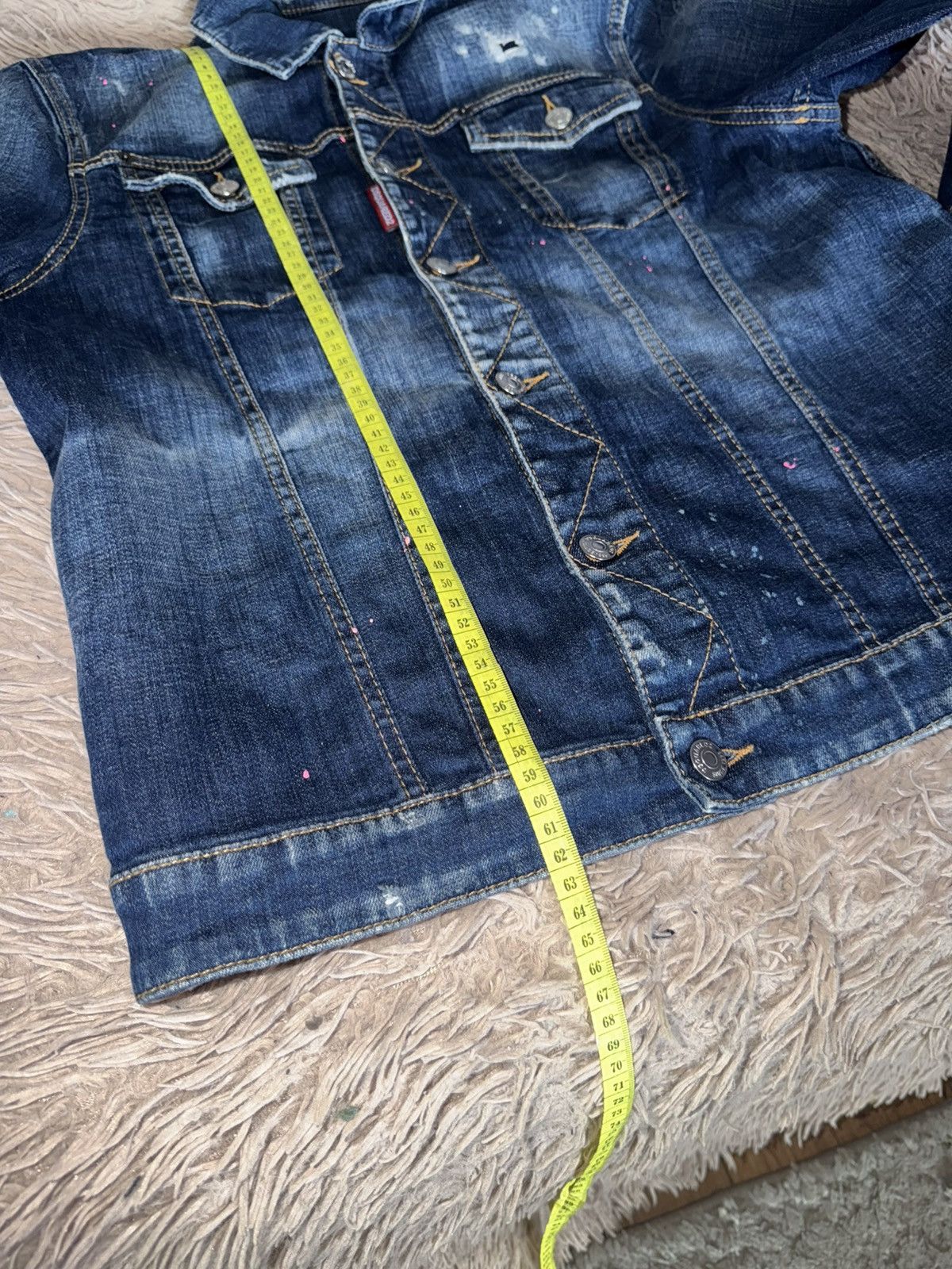 Dsquared2 Dsquared2 distressed jacket multicolor paint Japan 44-46 Size US S / EU 44-46 / 1 - 10 Thumbnail