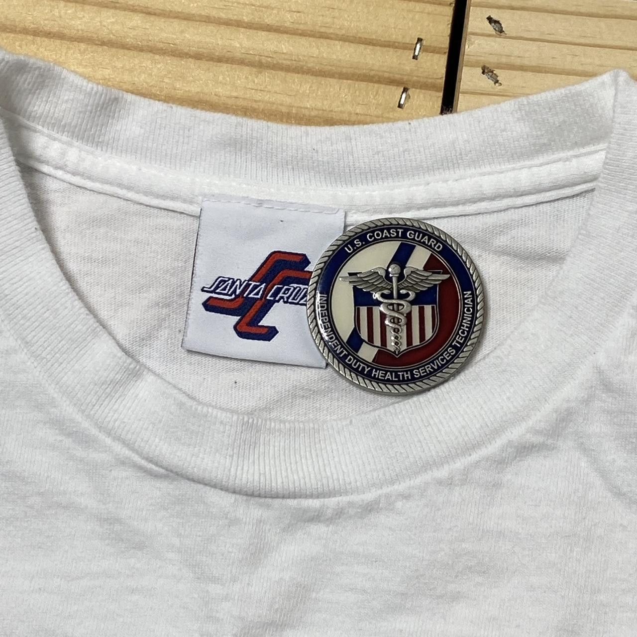 Santa Cruz Skateboards Vintage Santa Cruz Cherries White Skate Tee Size 2XL Size US XXL / EU 58 / 5 - 3 Thumbnail