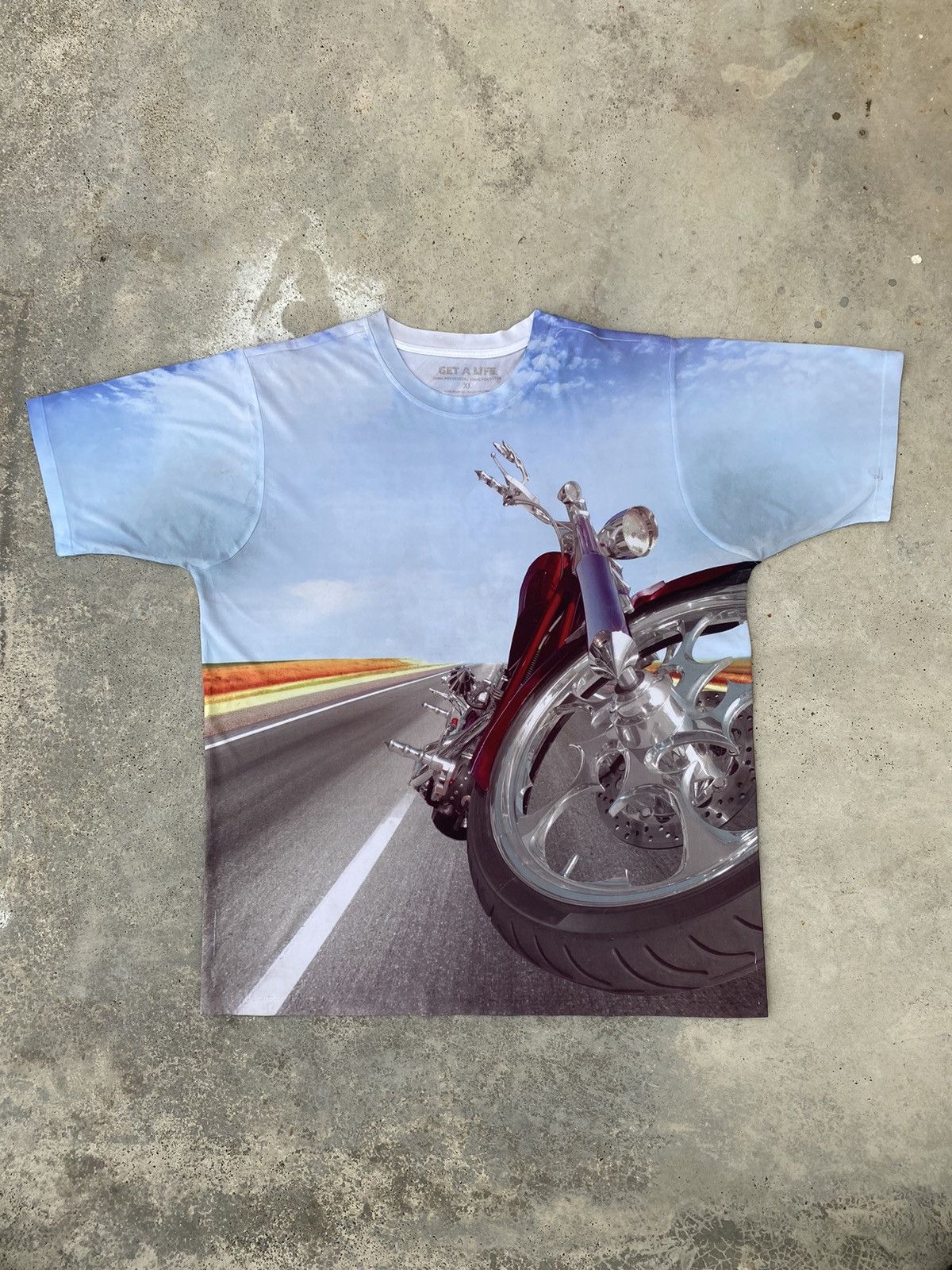 Harley Davidson Harley Davidson Chopper Styled Overprint Tees Size US L / EU 52-54 / 3 - 1 Thumbnail