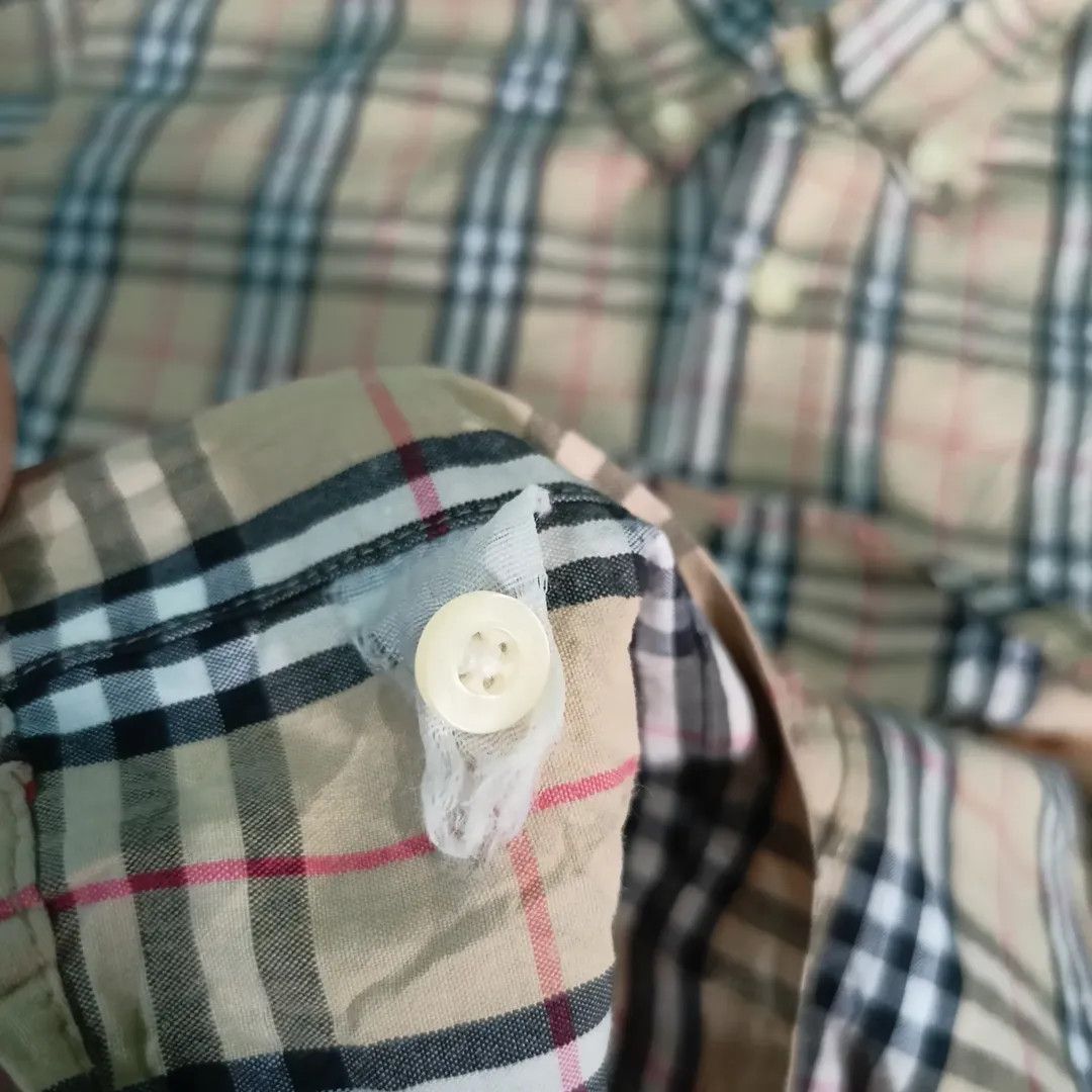 Burberry Vtg burberrys nova check shirt button up Size US M / EU 48-50 / 2 - 4 Thumbnail