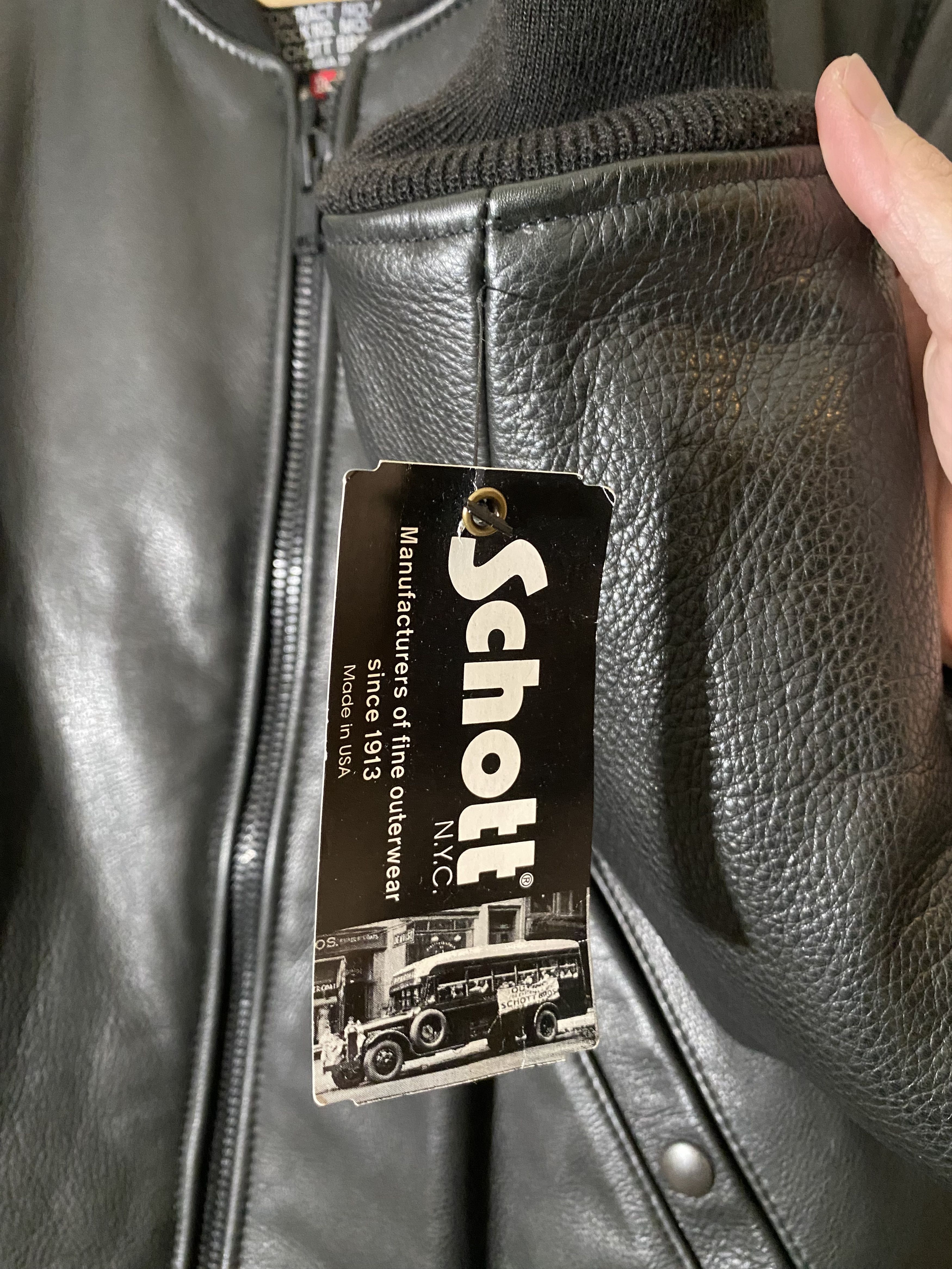 Supreme Brand New Supreme x Schott leather MA-1 jacket Size US M / EU 48-50 / 2 - 8 Thumbnail