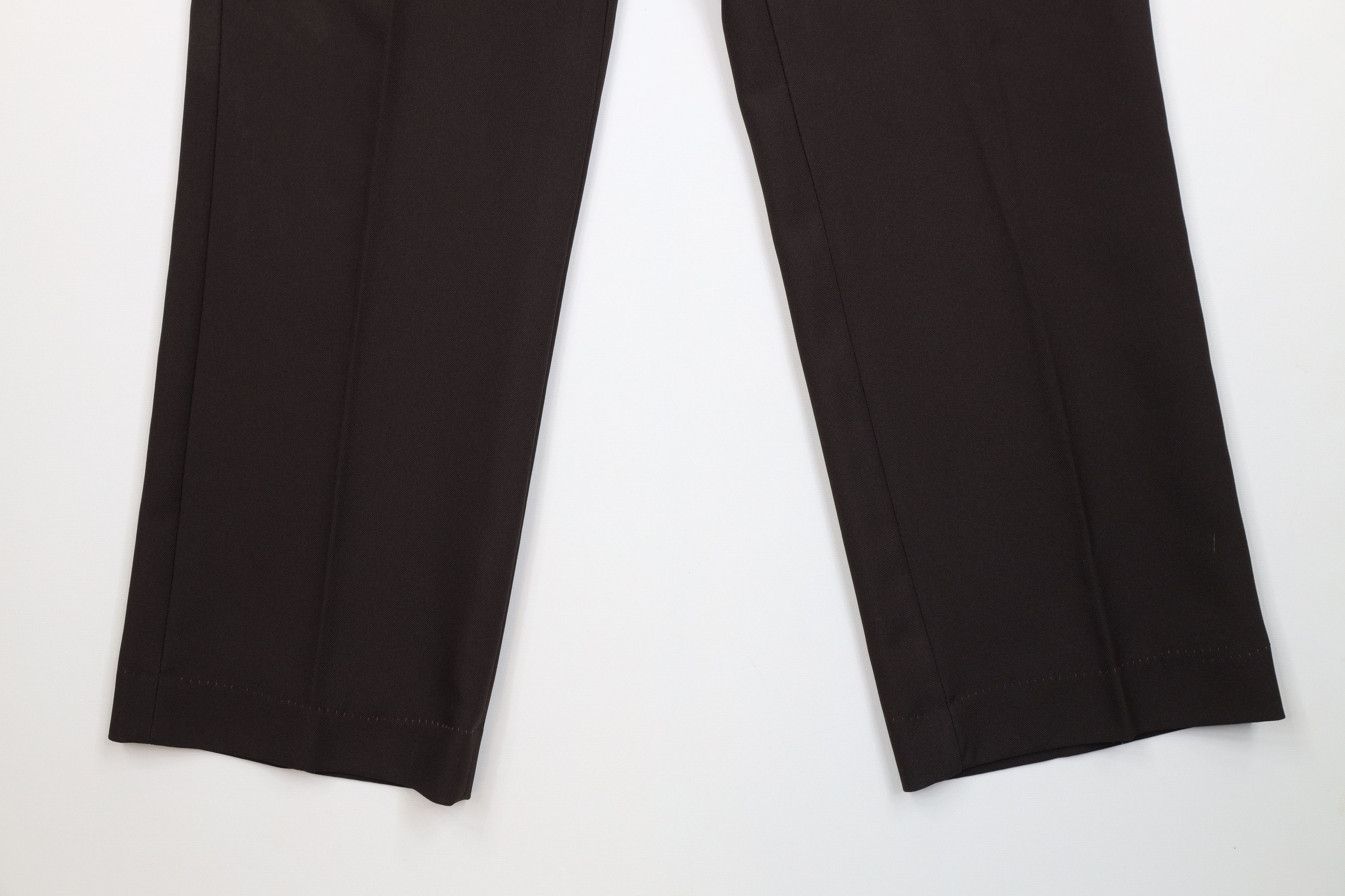 Vintage Vintage 70s Streetwear Flared Wide Leg Chino Pants Brown USA Size US 36 / EU 52 - 4 Thumbnail