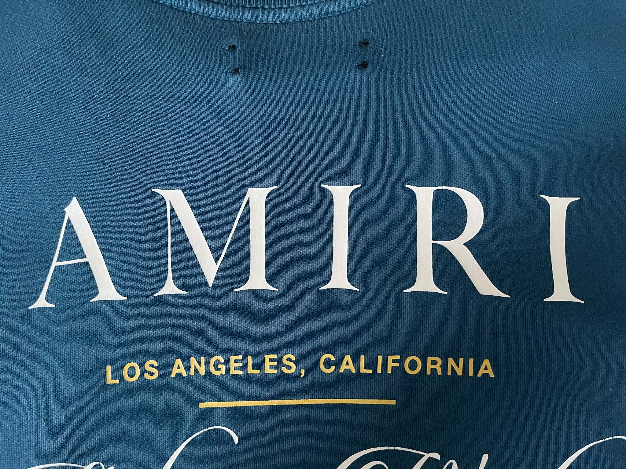 Amiri AMIRI AW2020 Paris Fashion Show "Friends & Family" Crewneck Size US M / EU 48-50 / 2 - 4 Thumbnail