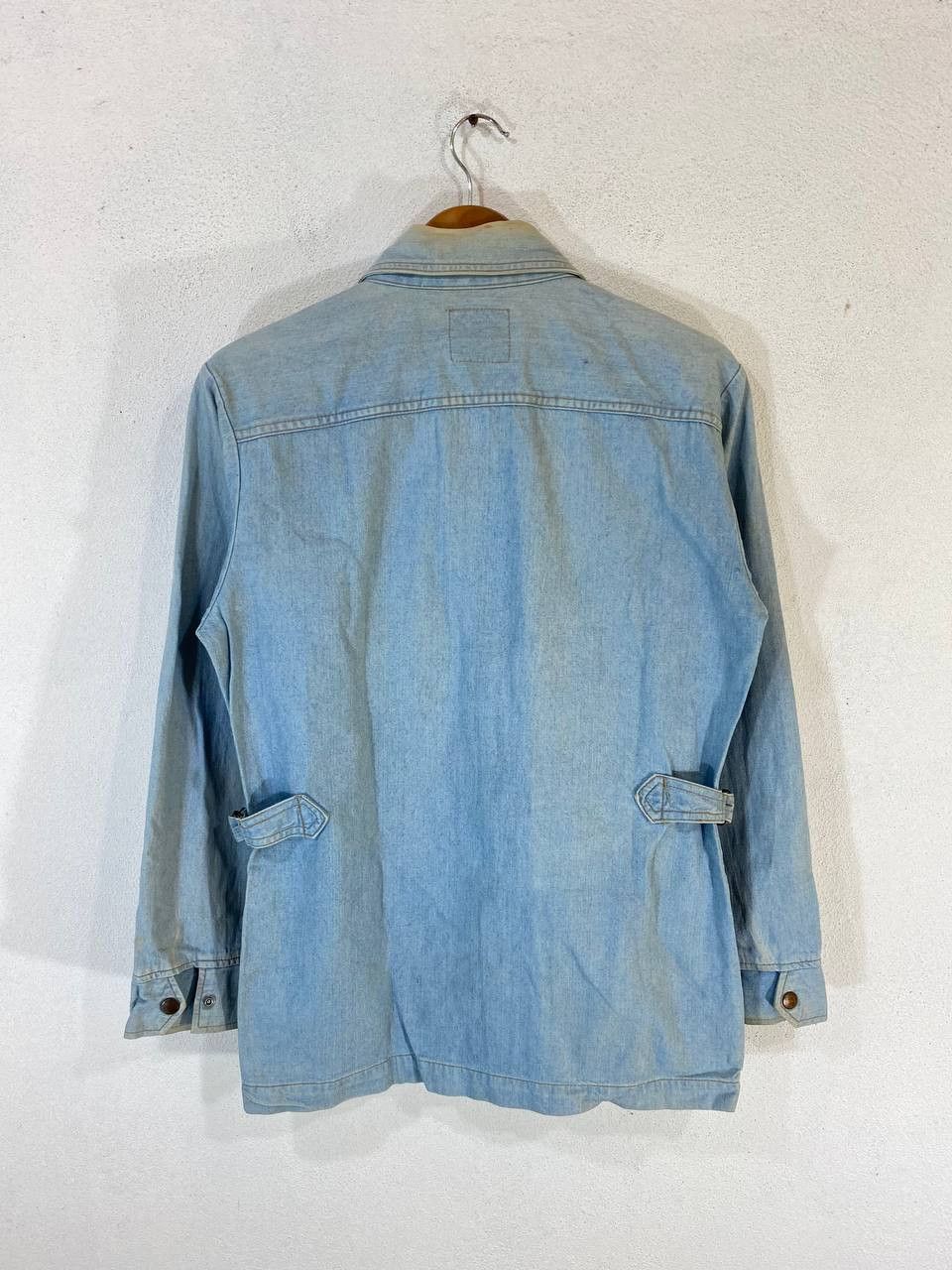 Vintage vintage wrangler denim jacket 4 pocket nice design Size US M / EU 48-50 / 2 - 8 Thumbnail