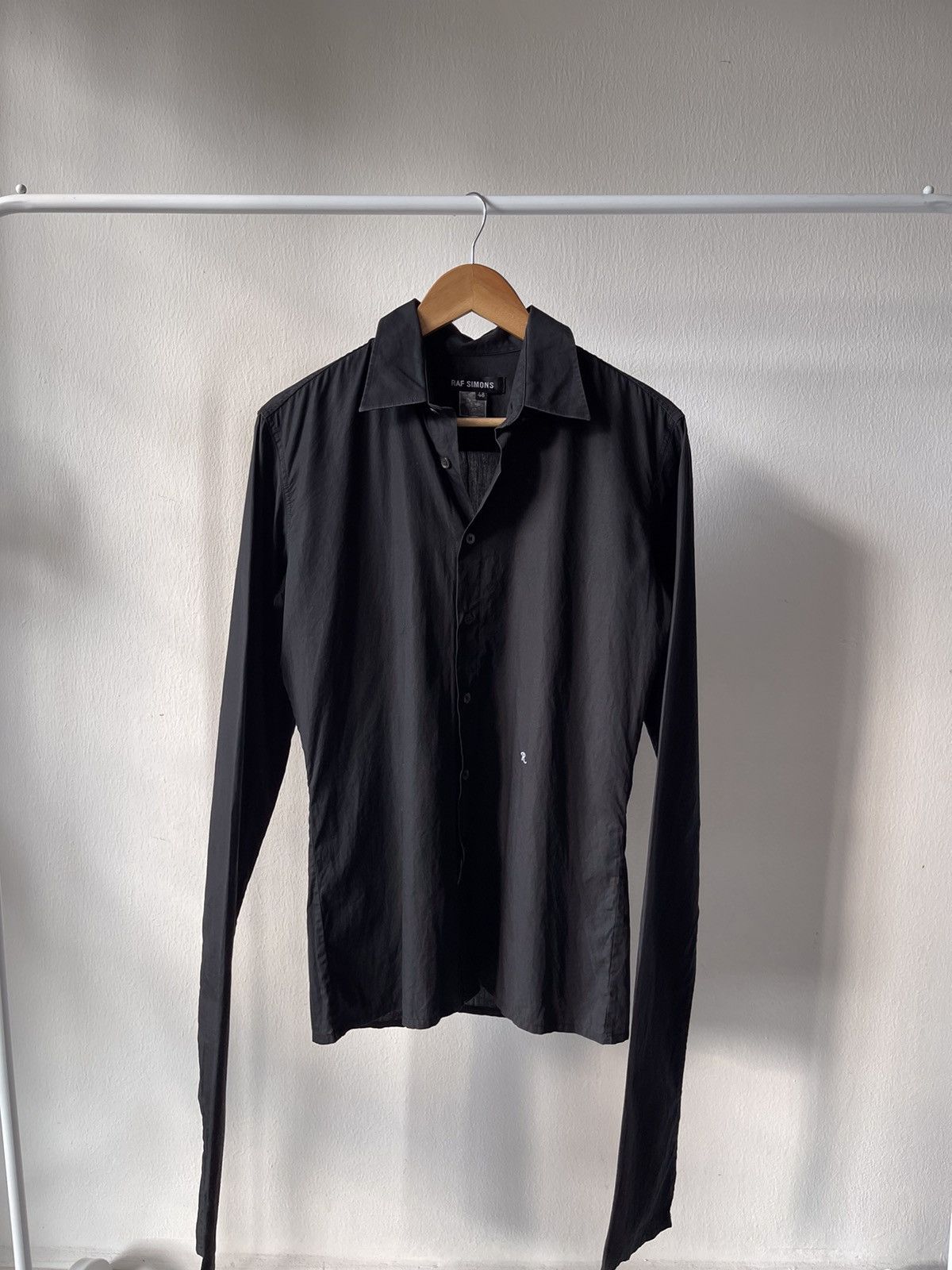 Raf Simons 1999 Raf Simons Elongated Sleeve Shirt Size US M / EU 48-50 / 2 - 2 Thumbnail